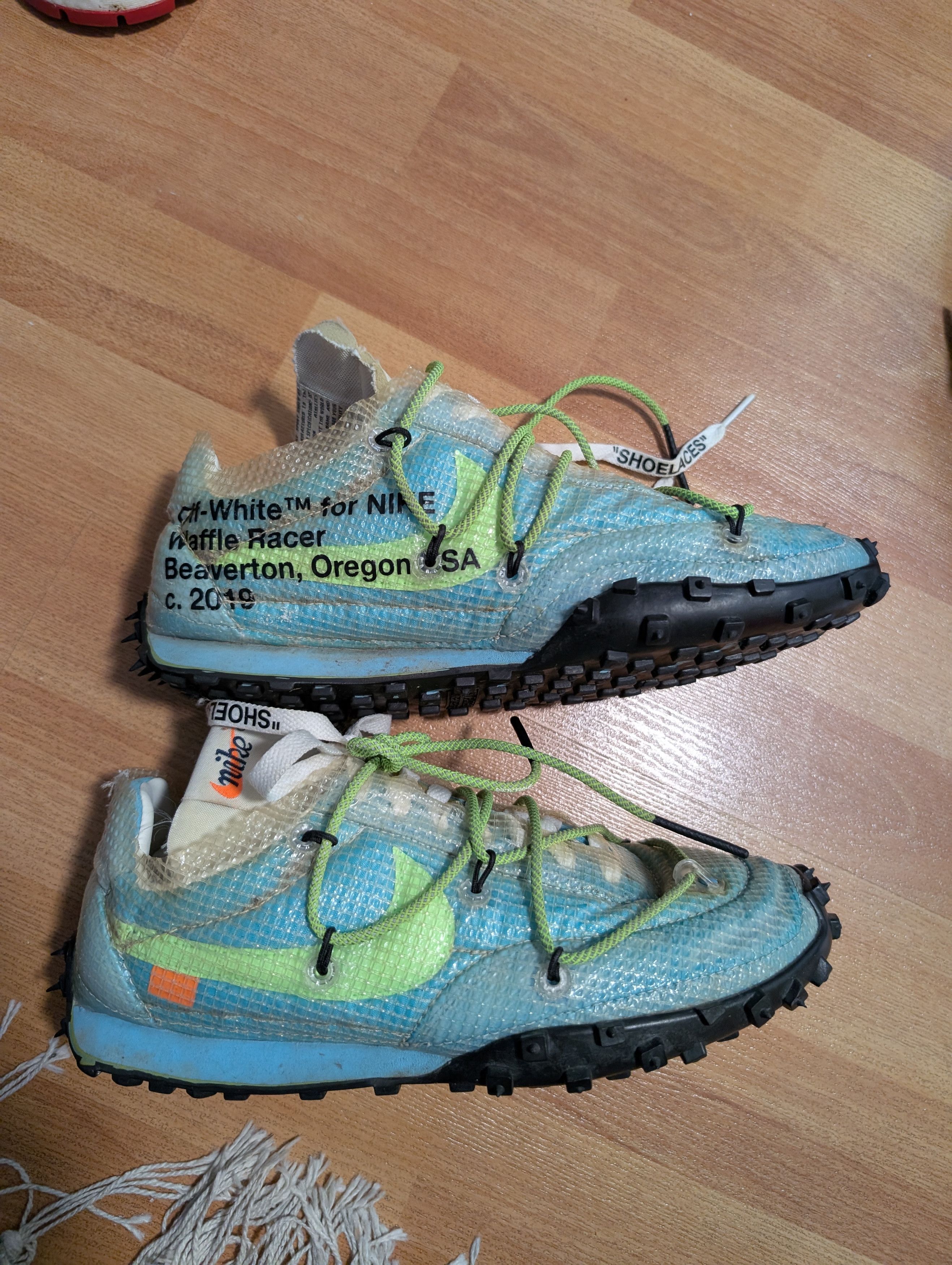 Adidas × Off-White Offwhite x nike waffle racer Size US 5.5 / IT 35.5 - 7 Thumbnail