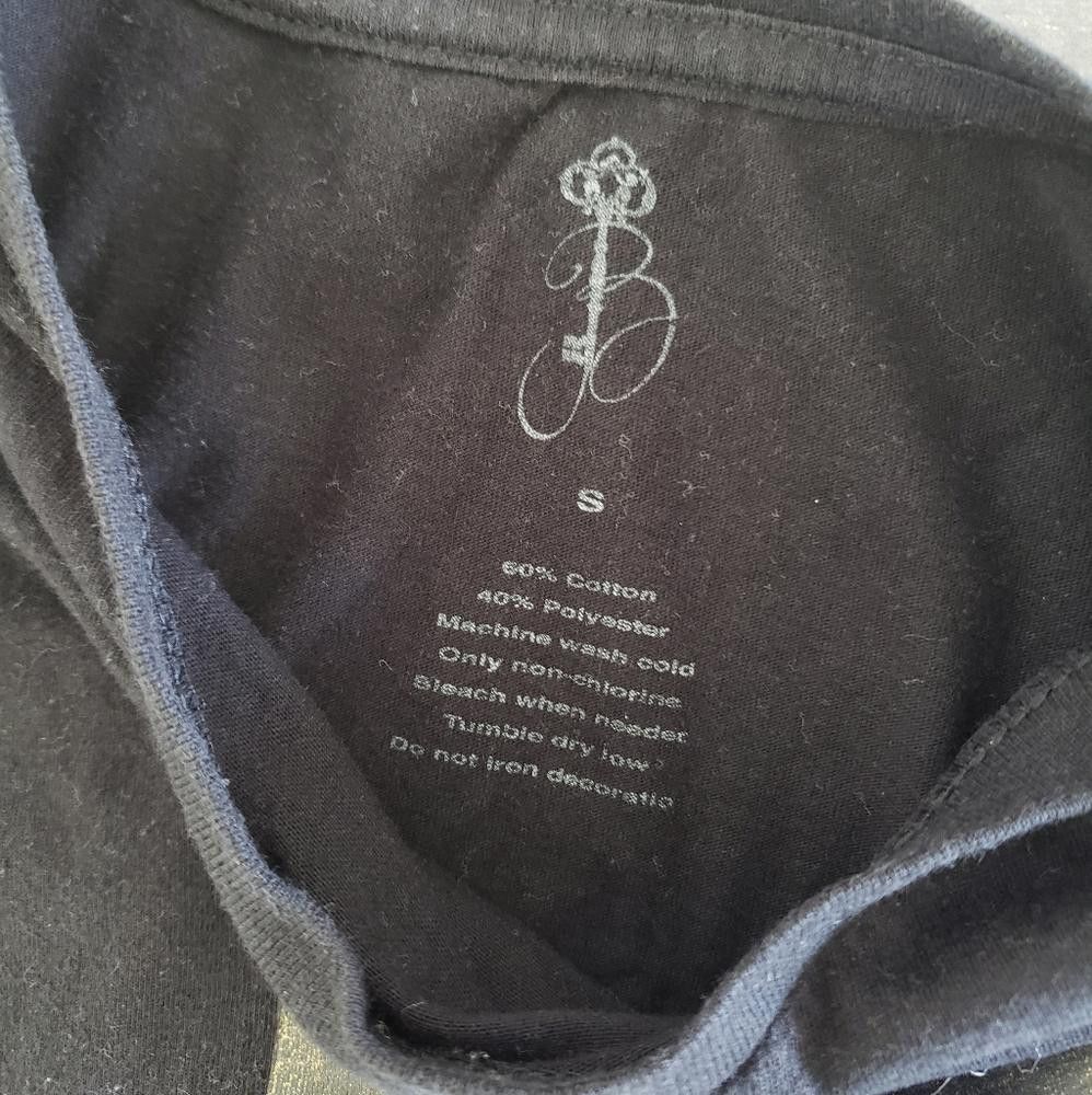 Designer Black A Be Lifestyle Short Sleeve Size S / US 4 / IT 40 - 3 Thumbnail