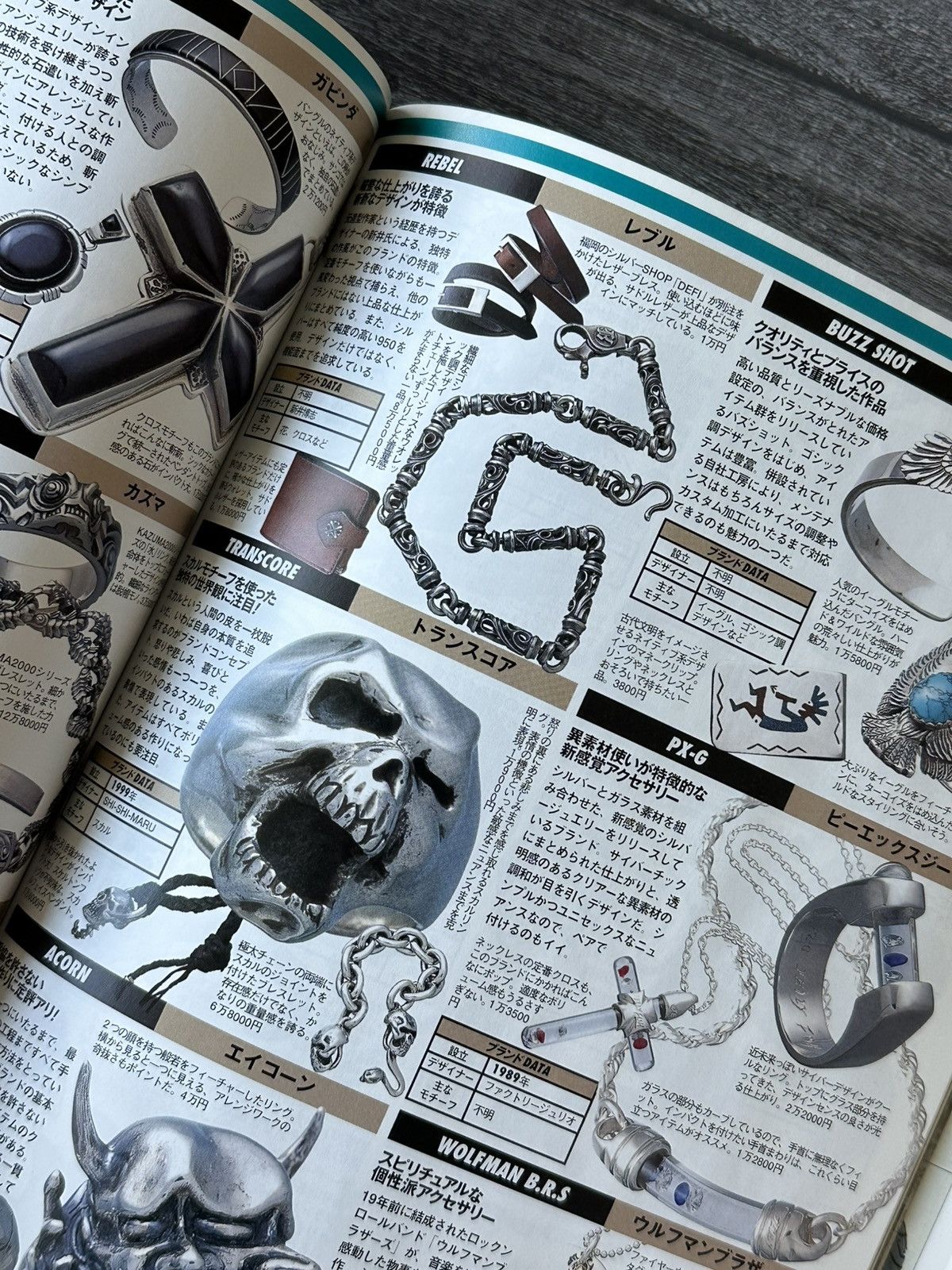 Chrome Hearts 2001 Silver Accessories Complete File 3 Magazine Size ONE SIZE - 14 Thumbnail
