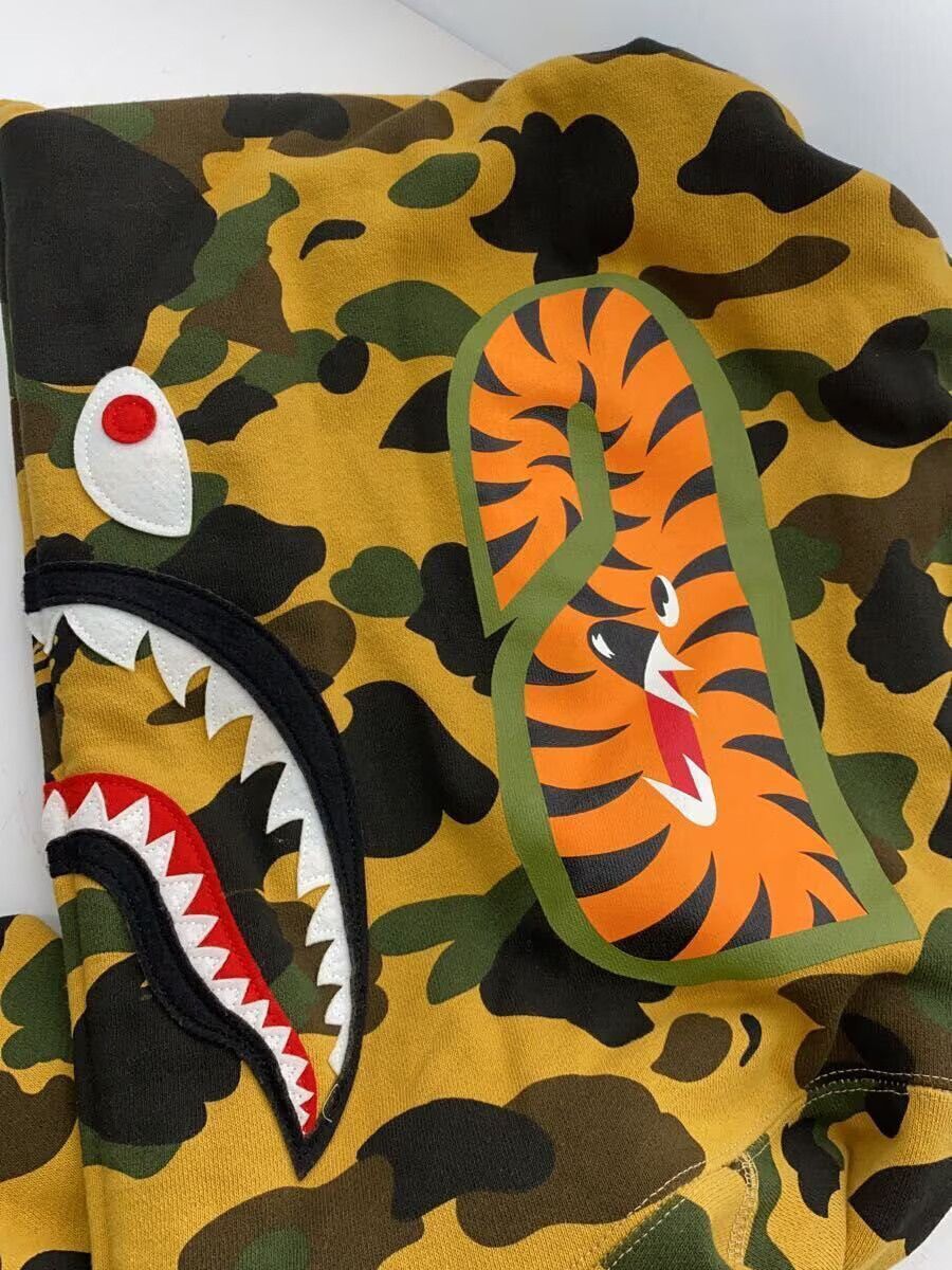 Bape A Bathing Ape 1St Camo Shark Full Zip Cotton Hoodie Camel Size US XXL / EU 58 / 5 - 6 Thumbnail