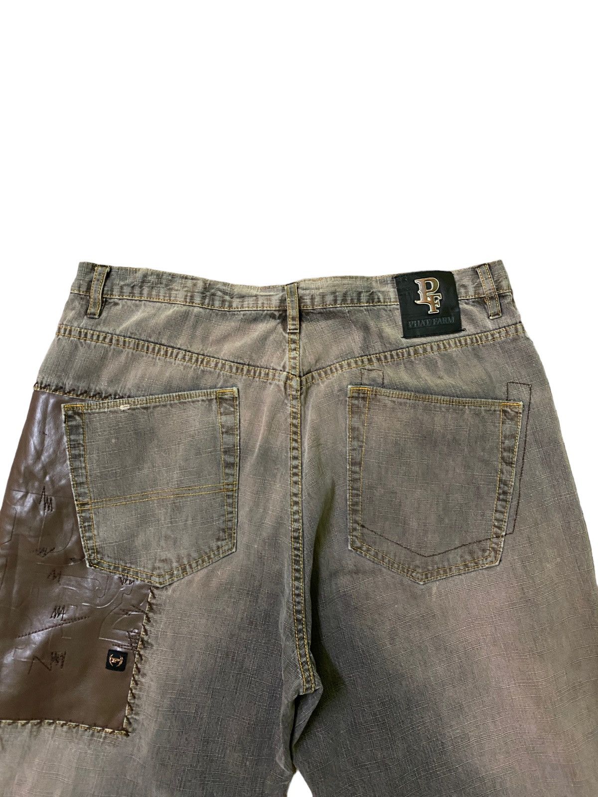 Designer × Phat Farm Baggy PHAT FARM Denim Pant Size US 35 - 11 Thumbnail