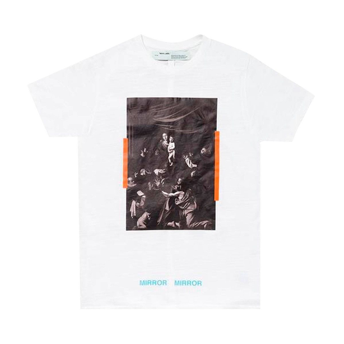 image of Off White x Virgil Abloh Off-White X Mca Figures Of Speech Caravaggio T-Shirt 'white' in Black (Siz