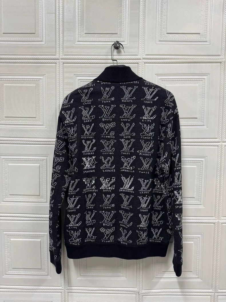 Louis Vuitton Louis Vuitton Gesture logo full print jacket Size US L / EU 52-54 / 3 - 2 Thumbnail