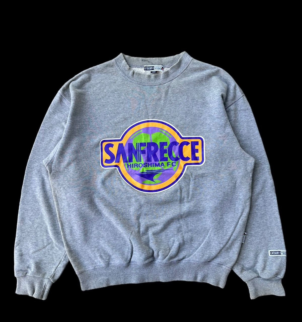 Vintage Vintage Japan football club Hiroshima fc sweatshirt Size US L / EU 52-54 / 3 - 1 Thumbnail
