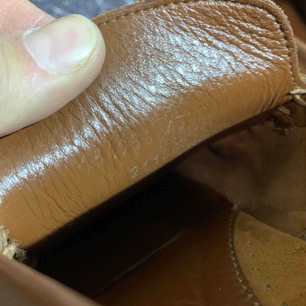Gucci × Vintage Vintage Gucci Moccasin Suede Loafers Size 43.5 Size US 8.5 / EU 41-42 - 16 Thumbnail