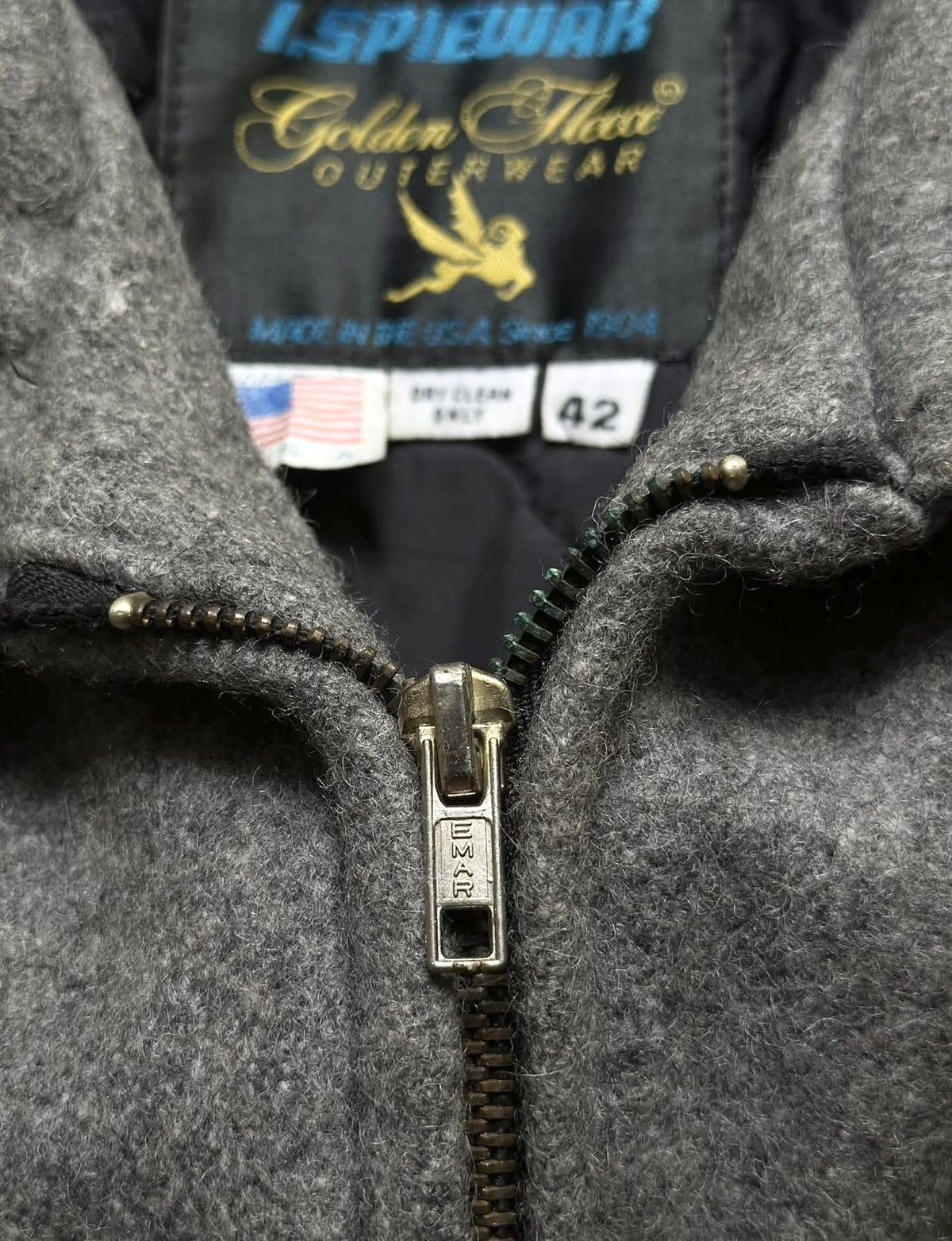 I. Spiewak And Sons Vintage 80s U.S. Navy Deck Jacket Repro – I. Spiewak & Sons Size US L / EU 52-54 / 3 - 4 Thumbnail
