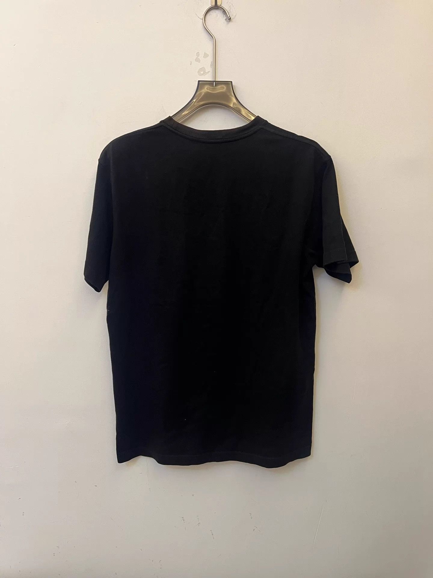 Dior DIOR Men's Black Embroidered Logo Crew Neck Short Sleeve Tee M Size US M / EU 48-50 / 2 - 2 Thumbnail