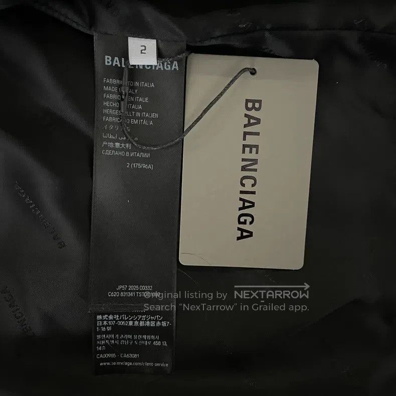 Balenciaga Balenciaga Embroidered Wheat Zip Jacket Size US M / EU 48-50 / 2 - 5 Thumbnail