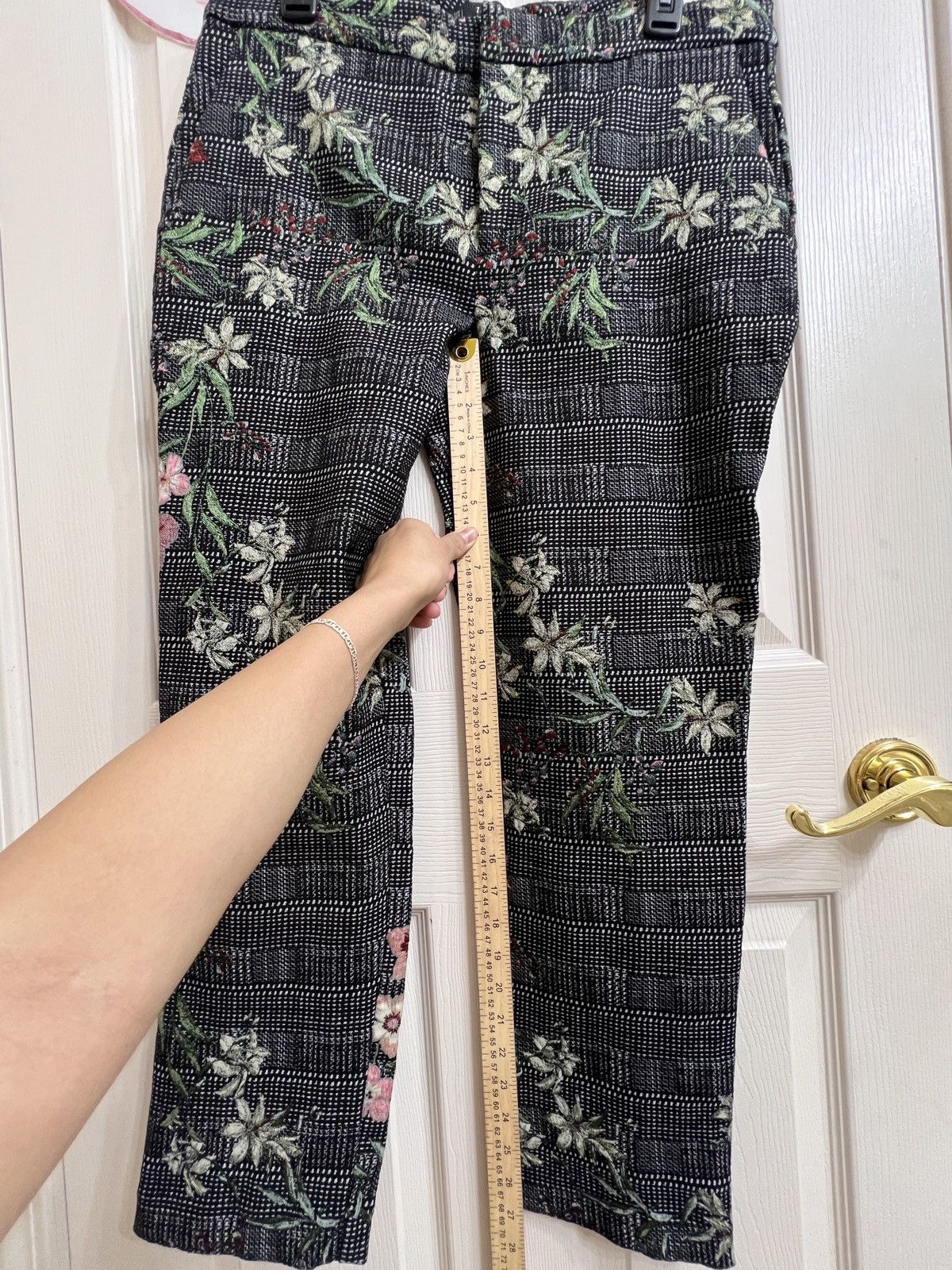 Zara Zara floral pants size L Size 36" / US 14 / IT 50 - 4 Thumbnail