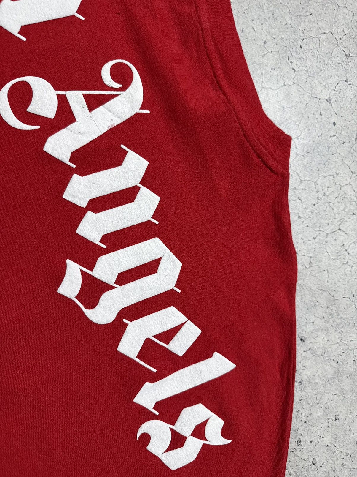 Palm Angels Palm Angels Big Logo Red T-Shirt Size XL Size US XL / EU 56 / 4 - 16 Thumbnail