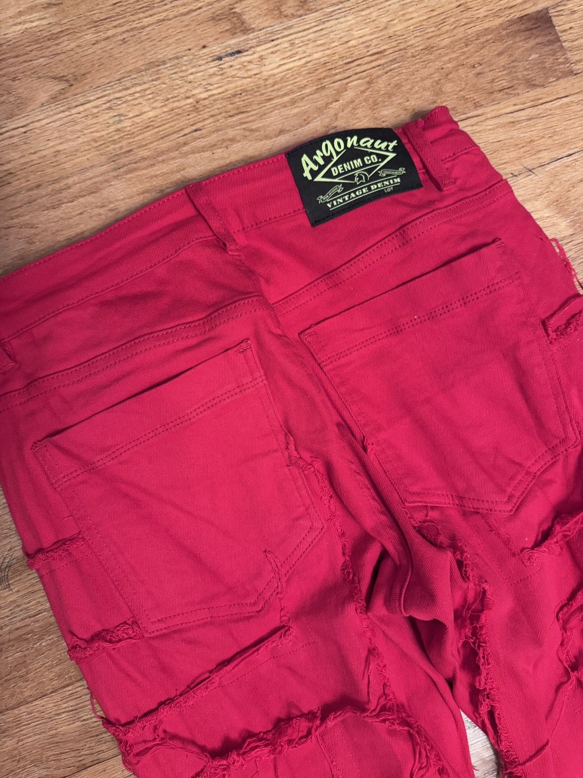 Other Stacked denim red Size US 32 / EU 48 - 5 Thumbnail