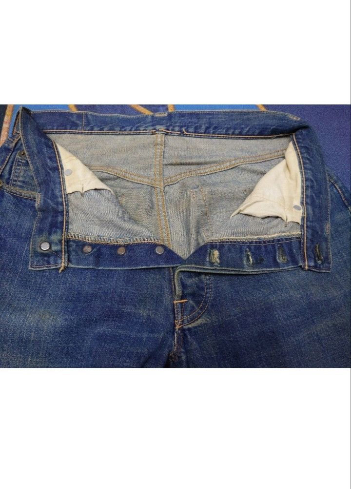Levi's × Vintage 💥True Vtg 60's Levi’s top button 'W' Selvedge Rare🌟 Size US 32 / EU 48 - 7 Thumbnail