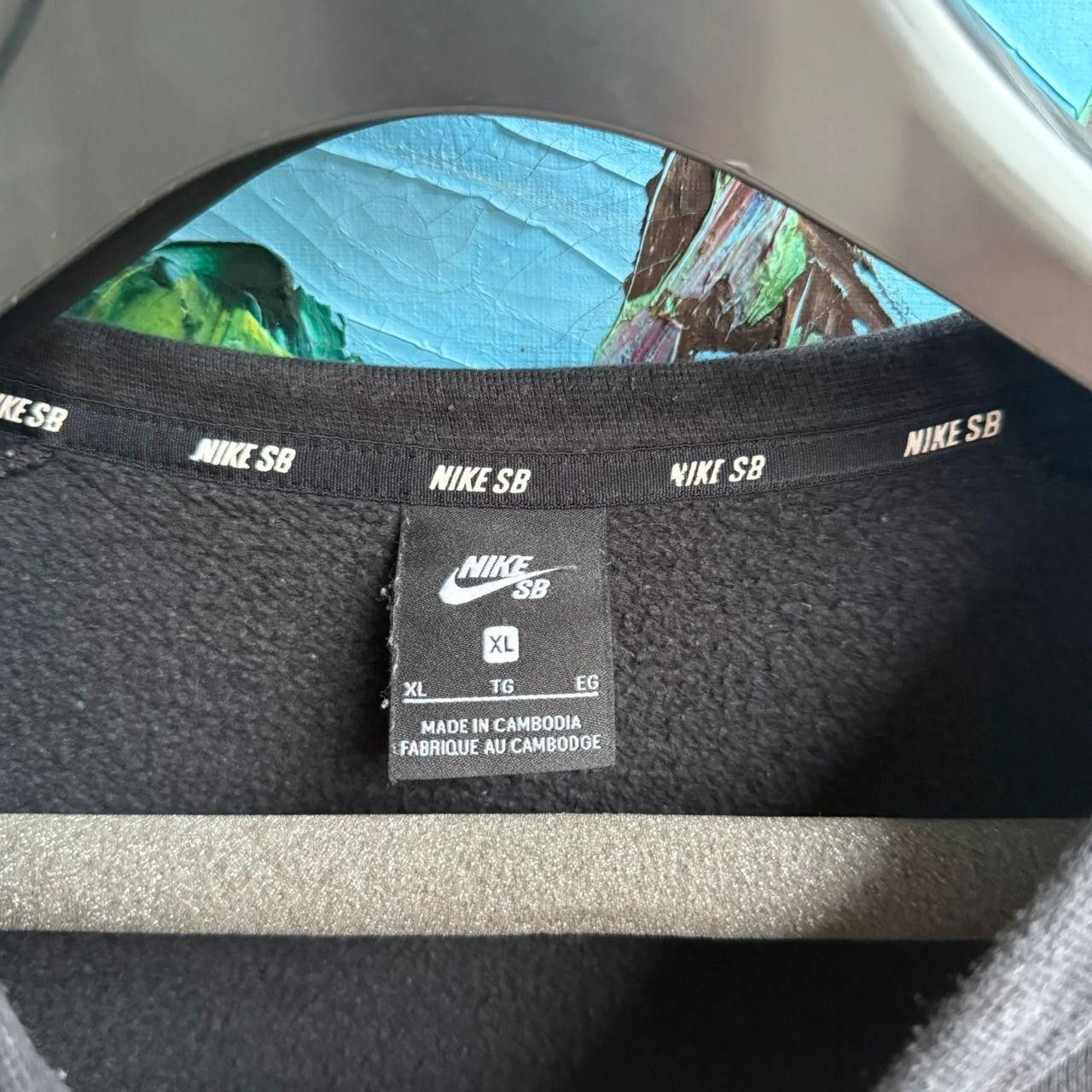 Nike SB Nike SB Sweatshirt Crewneck Black Size US L / EU 52-54 / 3 - 6 Thumbnail