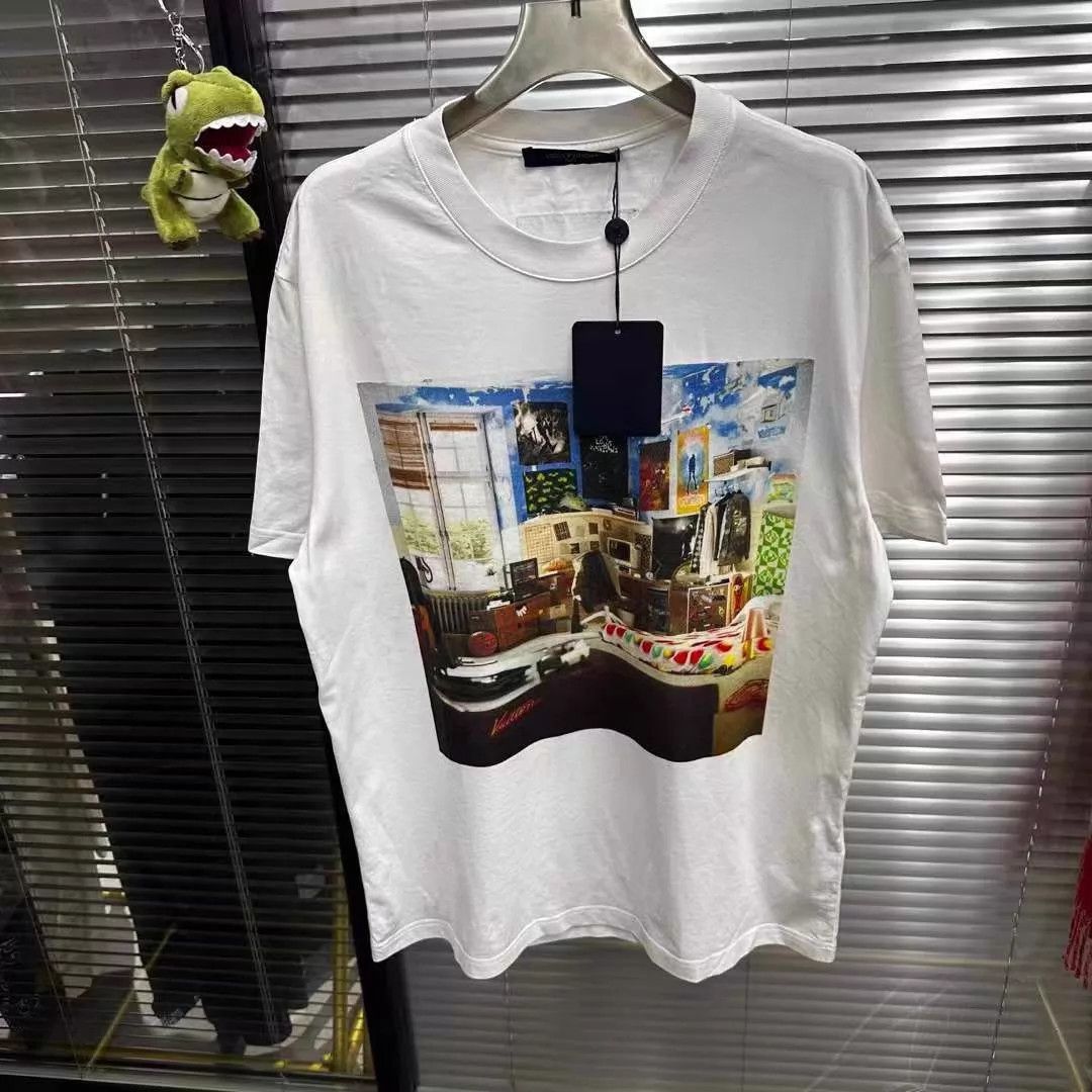 Louis Vuitton LV Oil Painting Short Sleeve Tee M BNWT Size US M / EU 48-50 / 2 - 1 Thumbnail