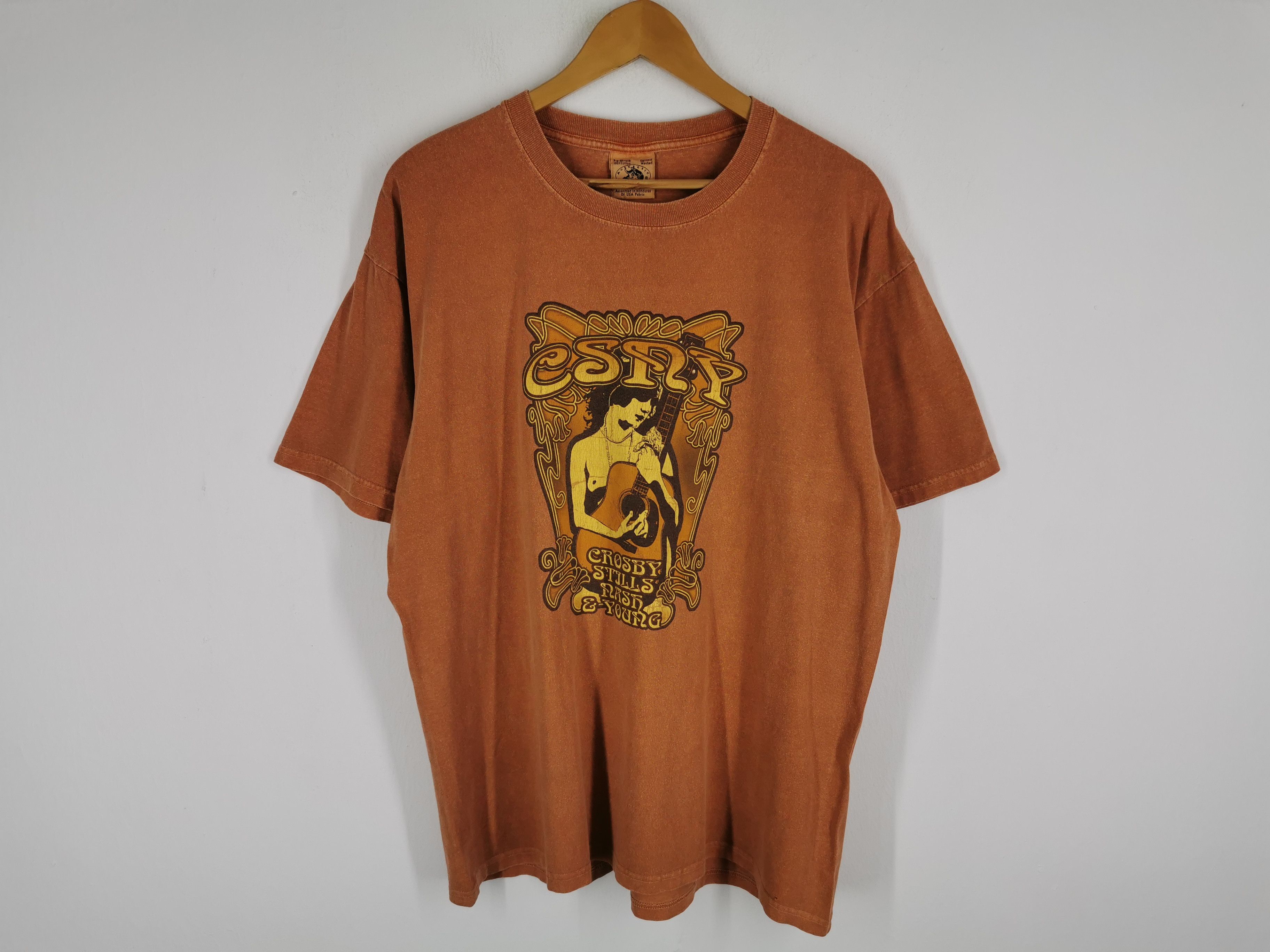 Band Tees Crosby, Stills, Nash, Young Freedom Of Speech 2006 Group Tee Size US M / EU 48-50 / 2 - 1 Thumbnail
