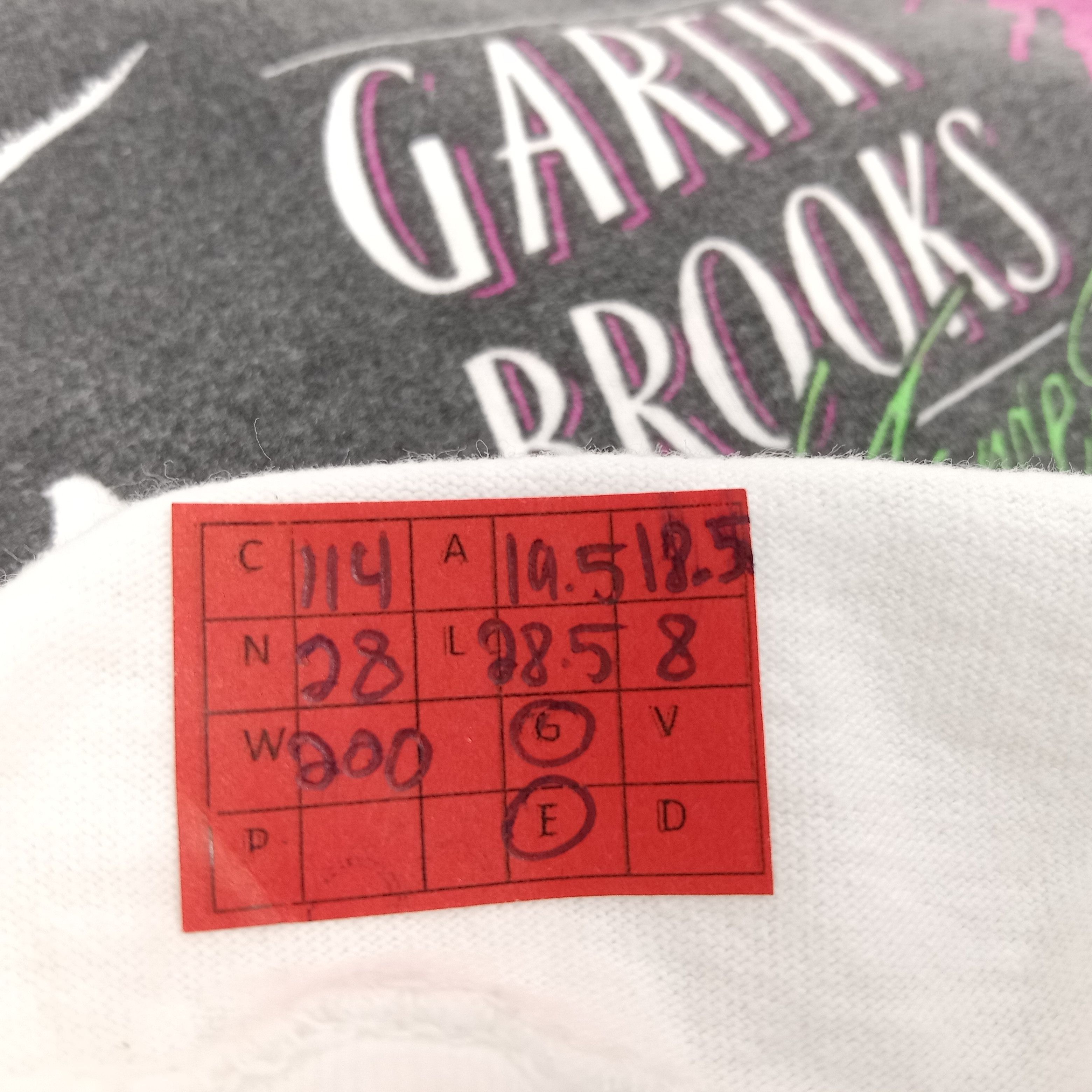 Band Tees × Vintage Garth Brooks Singer Music Streetwear Style Vintage Tshirt Size US M / EU 48-50 / 2 - 10 Thumbnail