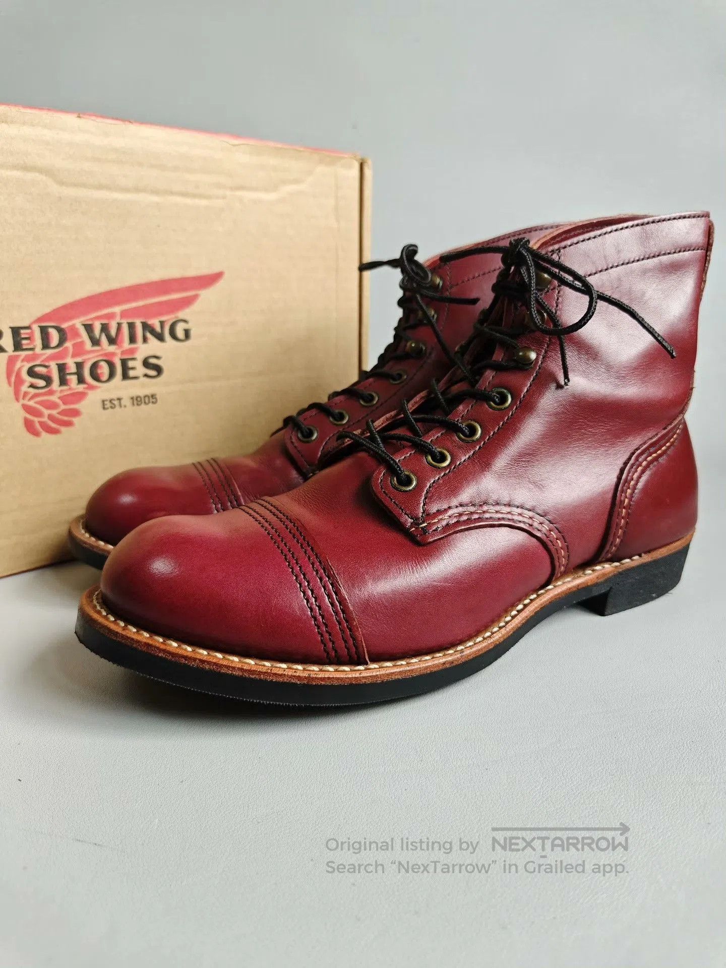 Red Wing Red Wing 8119 Cherry Red. Size US 8 / EU 41 - 3 Thumbnail
