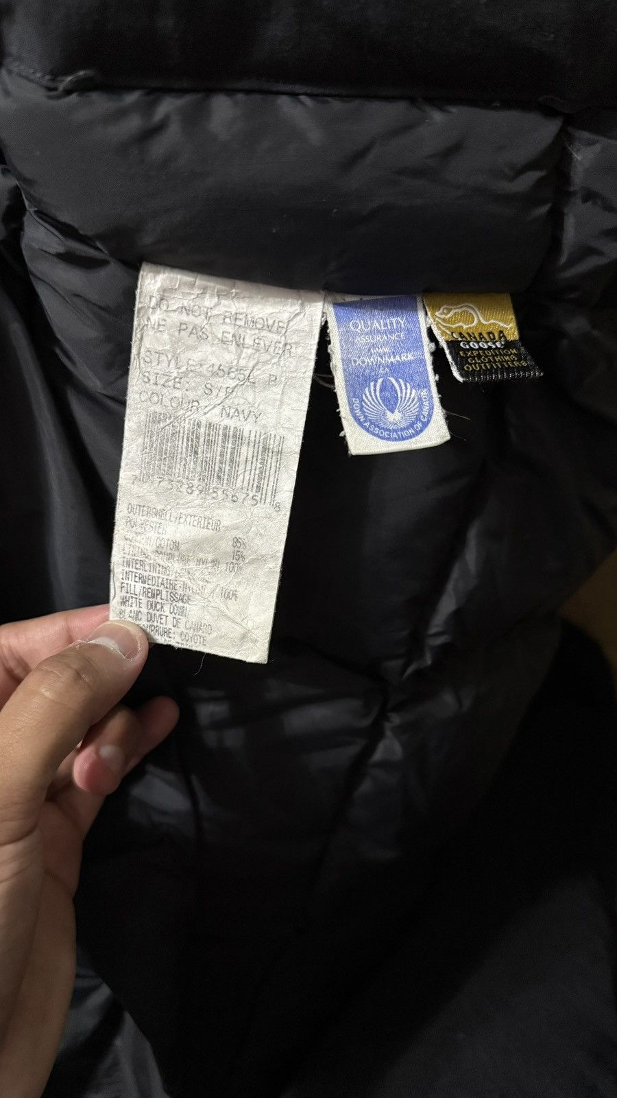 Canada Goose Canada Goose Men’s Parka, Navy-Small Size US S / EU 44-46 / 1 - 4 Thumbnail