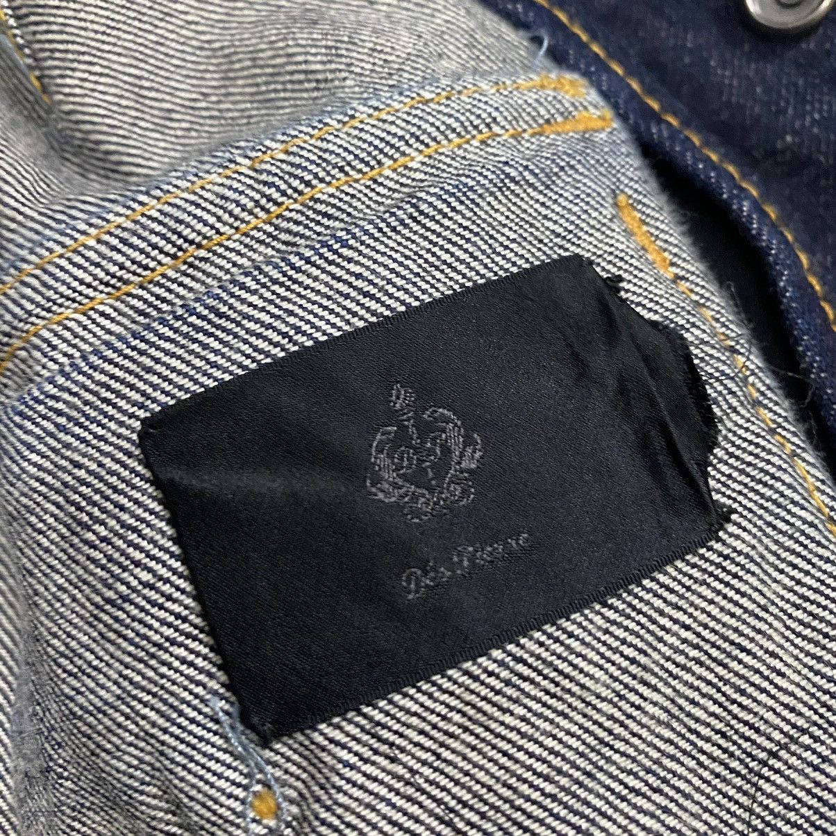 Japanese Brand Denim Bush Jacket Indigo Blue Size US S / EU 44-46 / 1 - 24 Thumbnail
