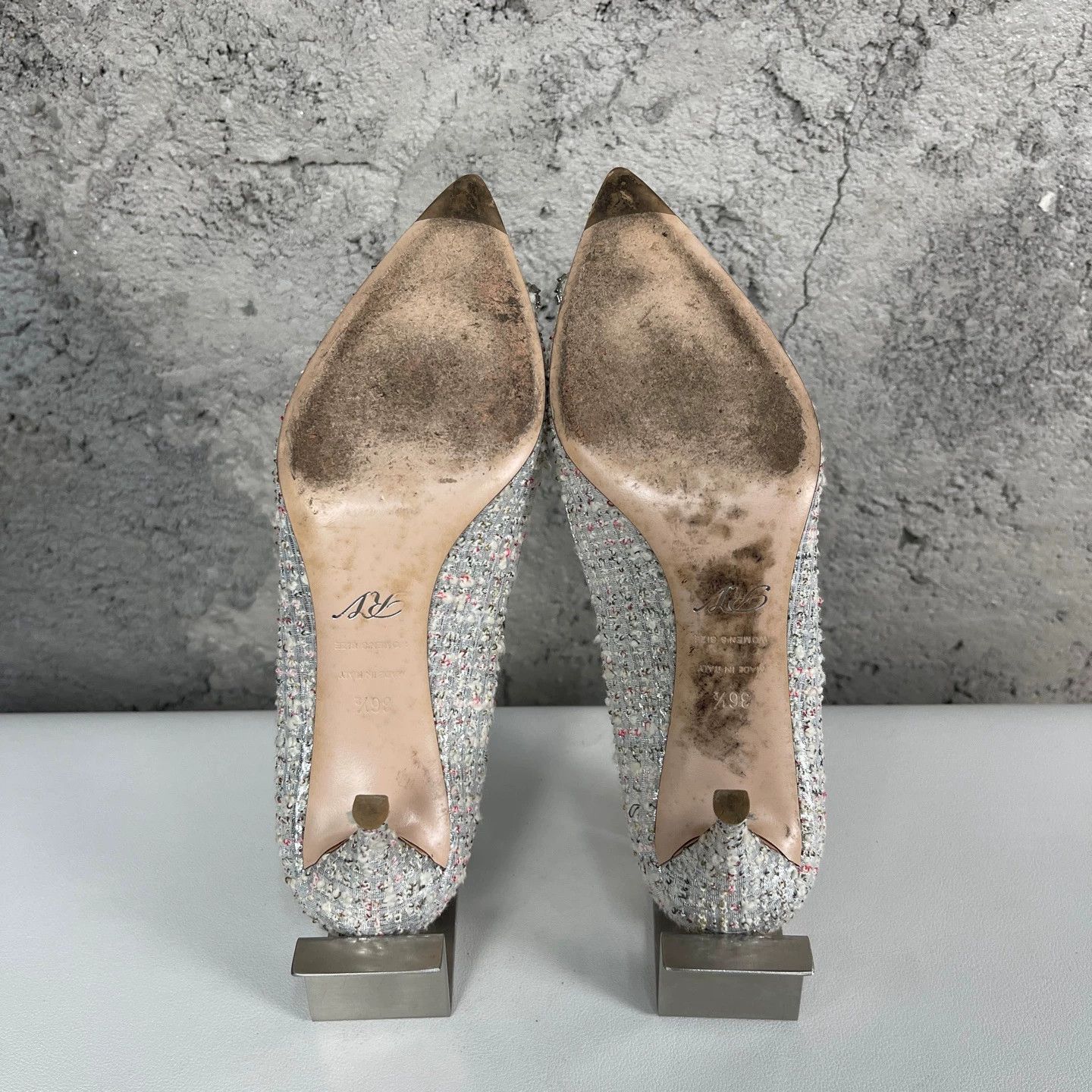 Roger Vivier Roger Vivier Crystal Buckle High Heels 36.5 Size US 6 / IT 36 - 8 Thumbnail