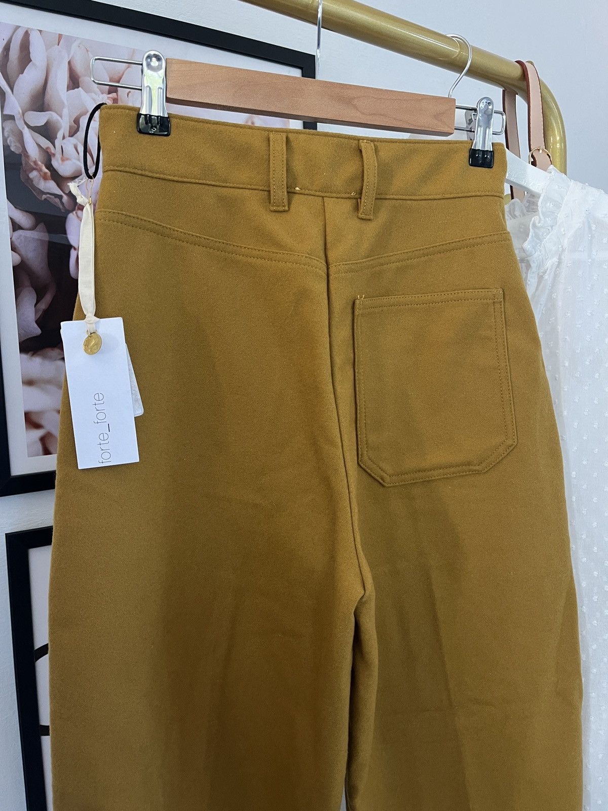 forte_forte Forte Forte high-waisted tapered wool trousers women Size 24" / US 00 / IT 34 - 6 Thumbnail