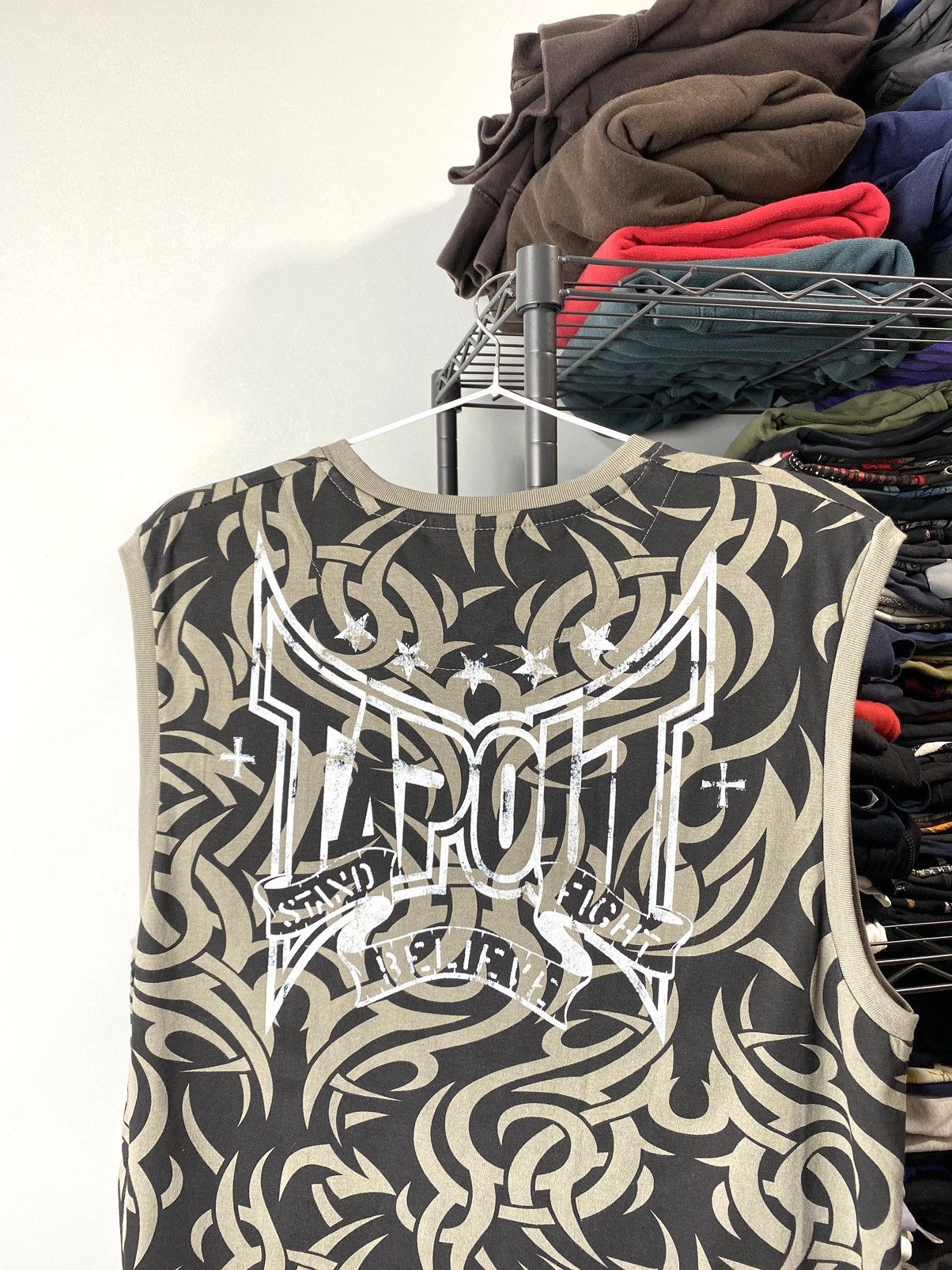 Band Tees Tapout Boxing T Shirt Fight Thailand Box WWE WWF Size US L / EU 52-54 / 3 - 9 Thumbnail