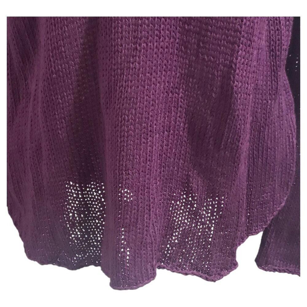 Designer CT1920 Wooden Ships Long Sleeve Purple V-neck Sweater X/S Size XS / US 0-2 / IT 36-38 - 3 Thumbnail