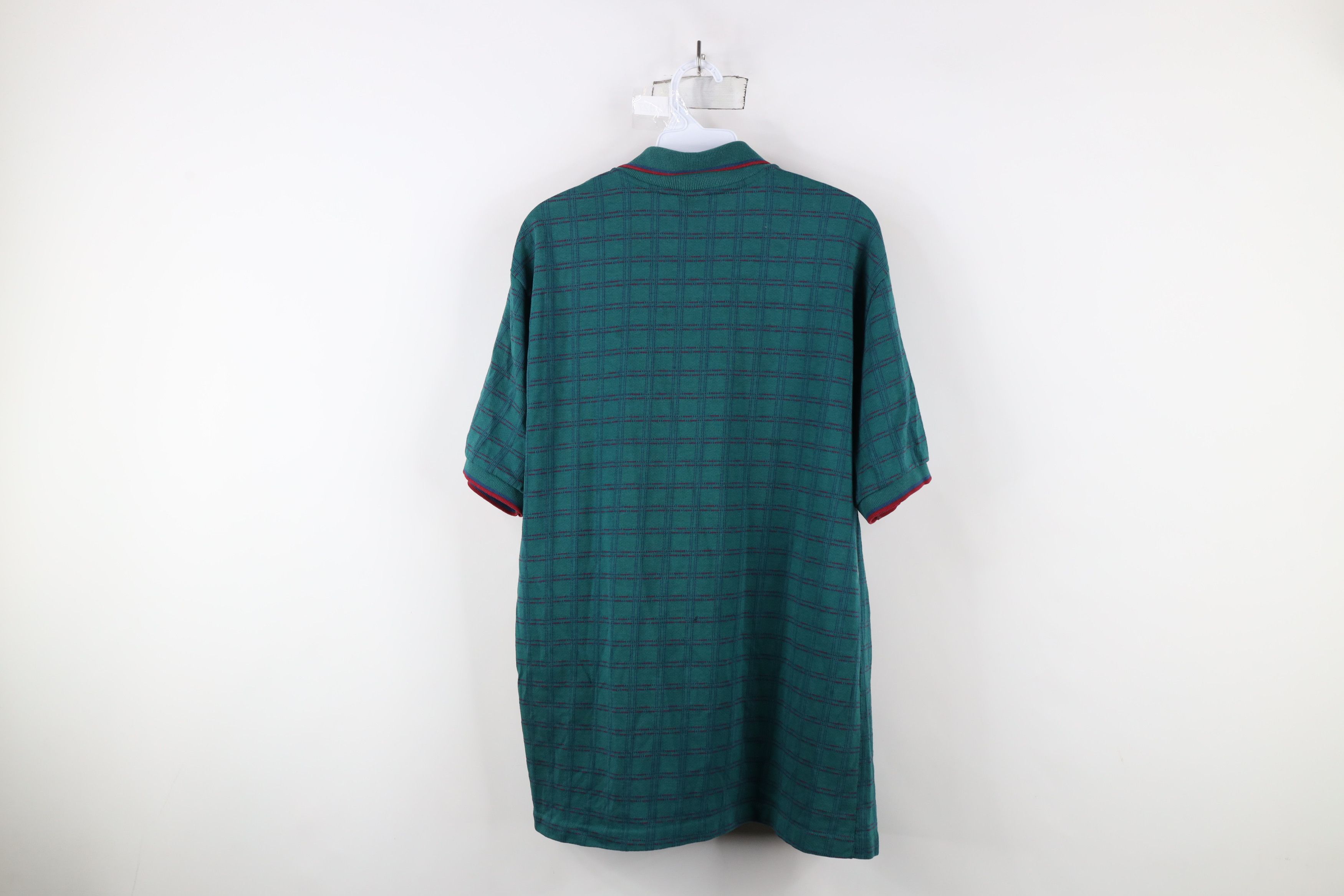Vintage Vintage 90s Wendy's Restaurant Employee Uniform Polo Shirt Size US L / EU 52-54 / 3 - 11 Thumbnail