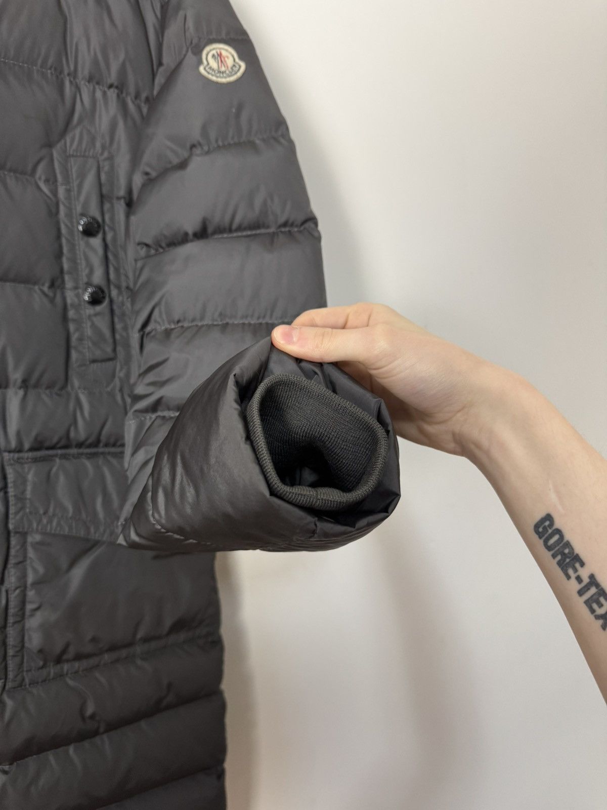 Moncler Moncler Merin Giubbotto Coat Down Puffer Parka Jacket Fur Size L / US 10 / IT 46 - 22 Thumbnail