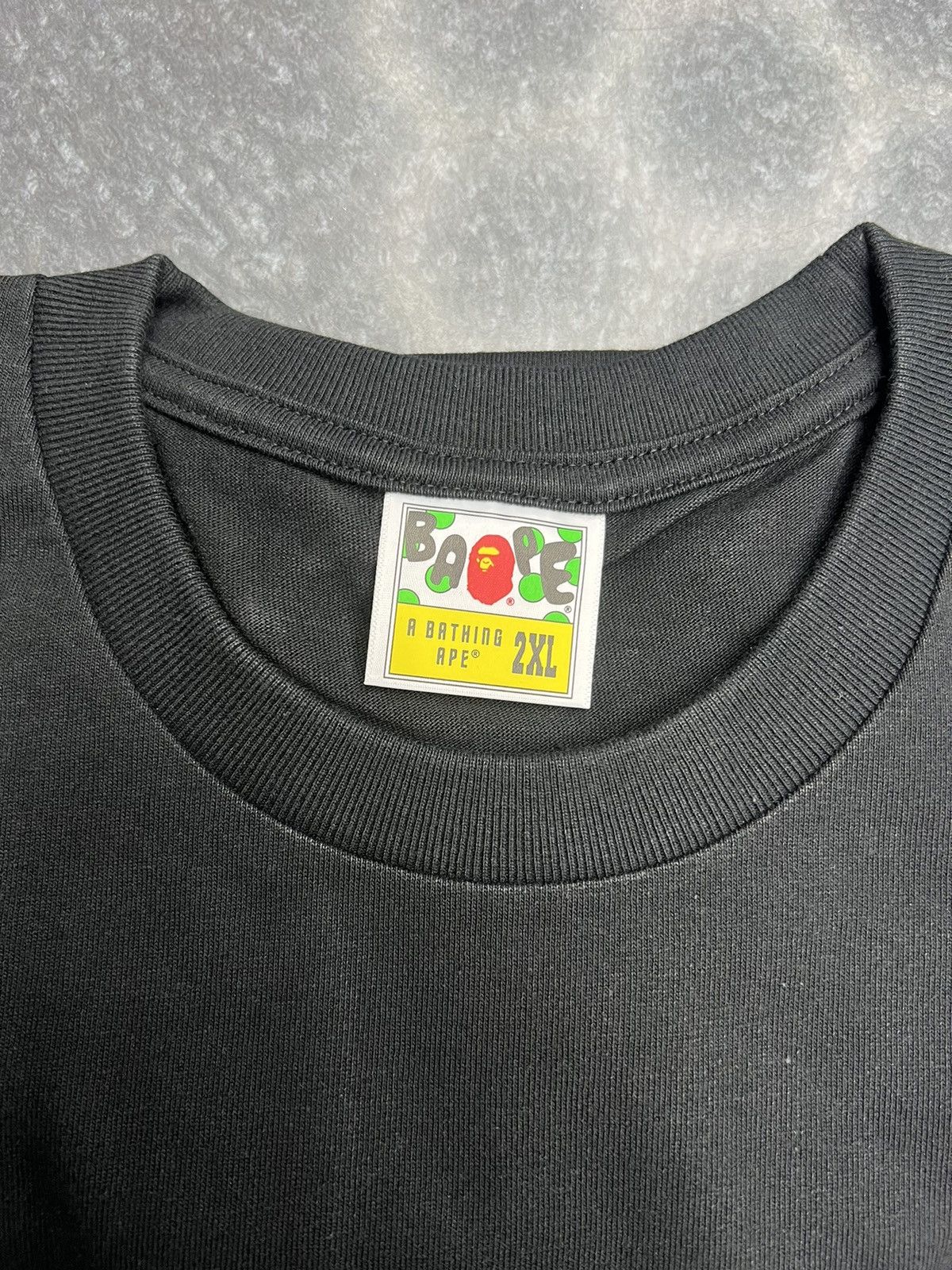 Bape Bape Neon Camo College T-Shirt Size US XXL / EU 58 / 5 - 4 Thumbnail