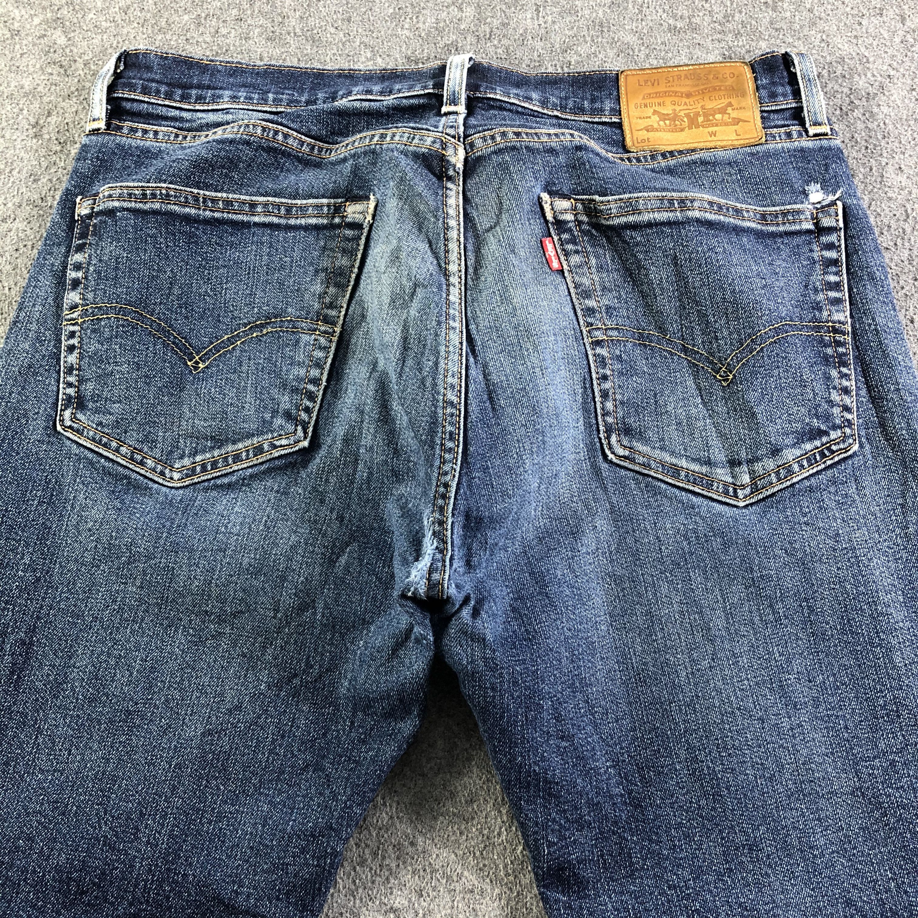 Levi's Vintage Blue Wash Levis 505 Jeans-J3613 Size US 33 - 4 Thumbnail