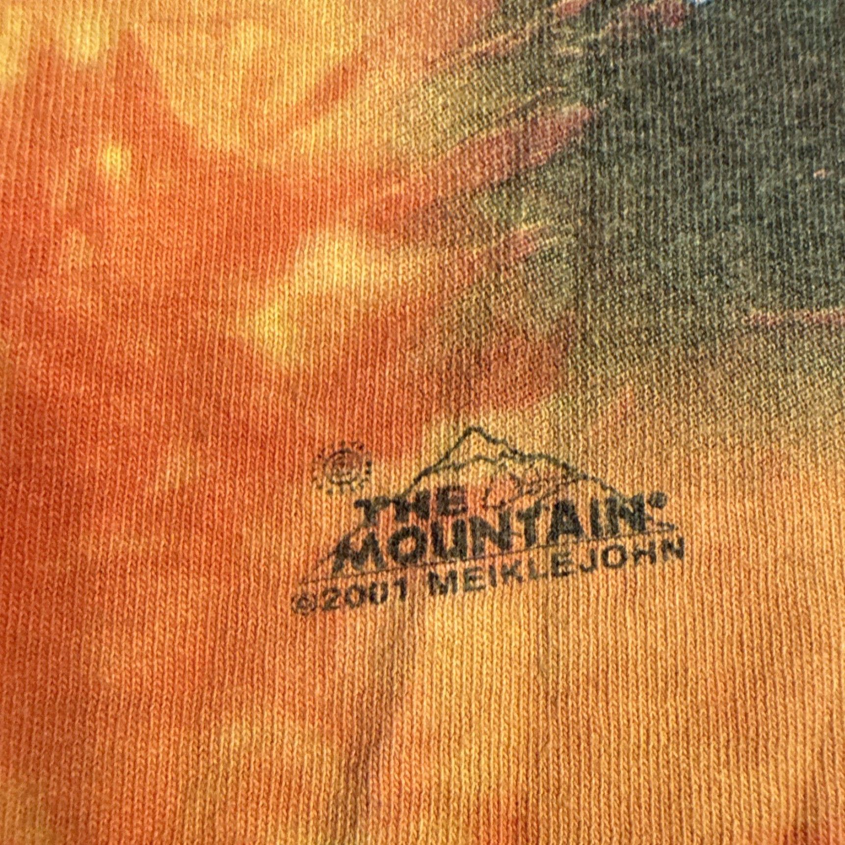 The Mountain VINTAGE The Mountain T-Shirt XL Orange Tie Dye 2001 Dueling Dragons Fantasy Knight 90s Mens XL Orange Tie Dye Dragon Knight Mens Size US XL / EU 56 / 4 - 5 Thumbnail