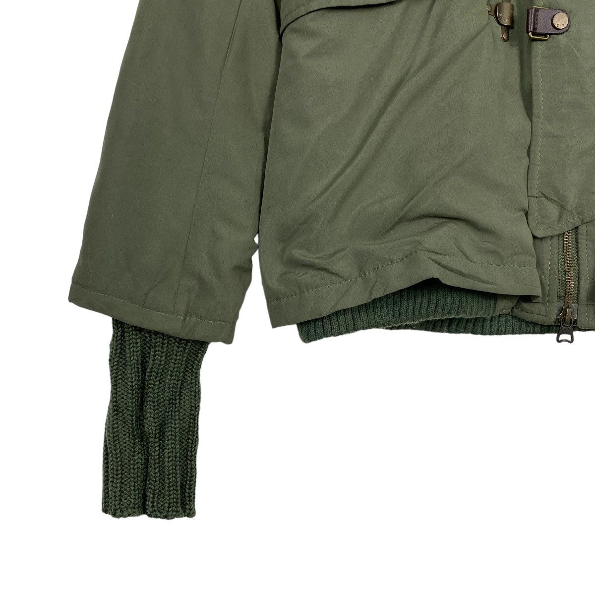Japanese Brand SLY MILITARY ORIGINAL WEAR PARKA HOODIE JACKET Size US M / EU 48-50 / 2 - 7 Thumbnail