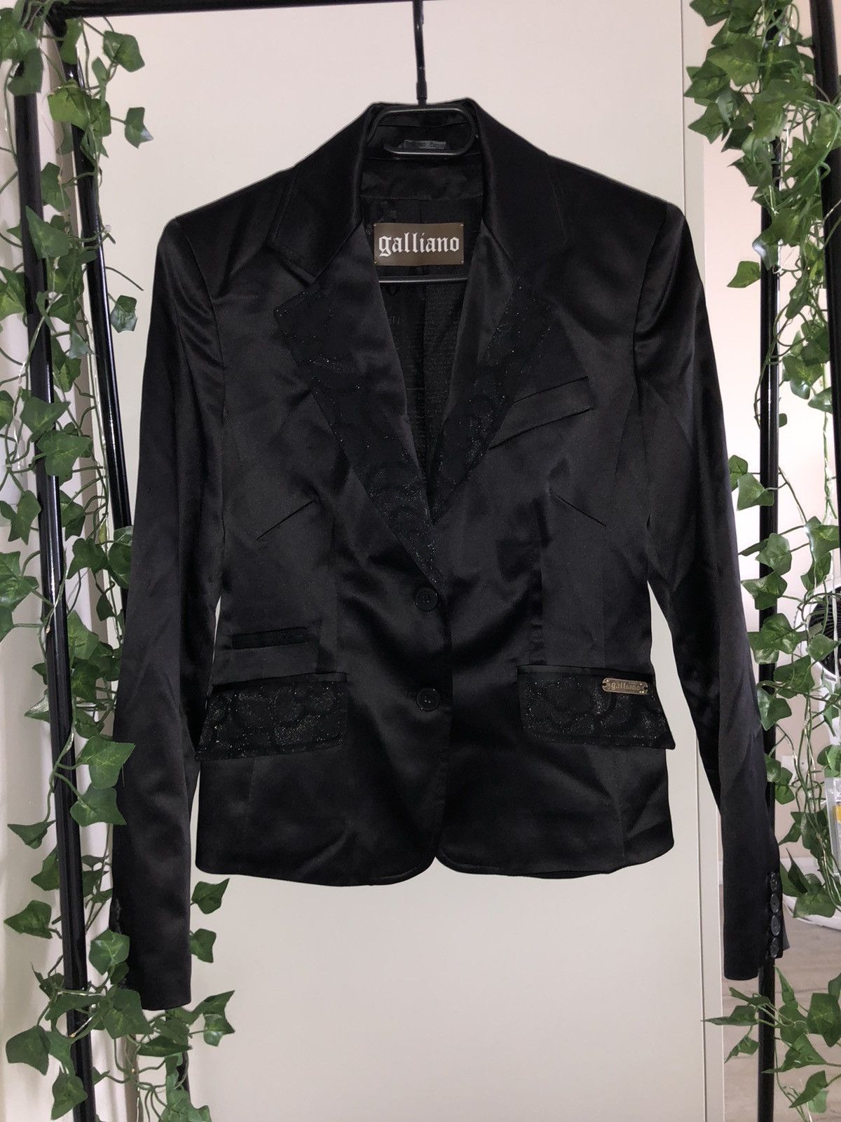 John Galliano black blazer