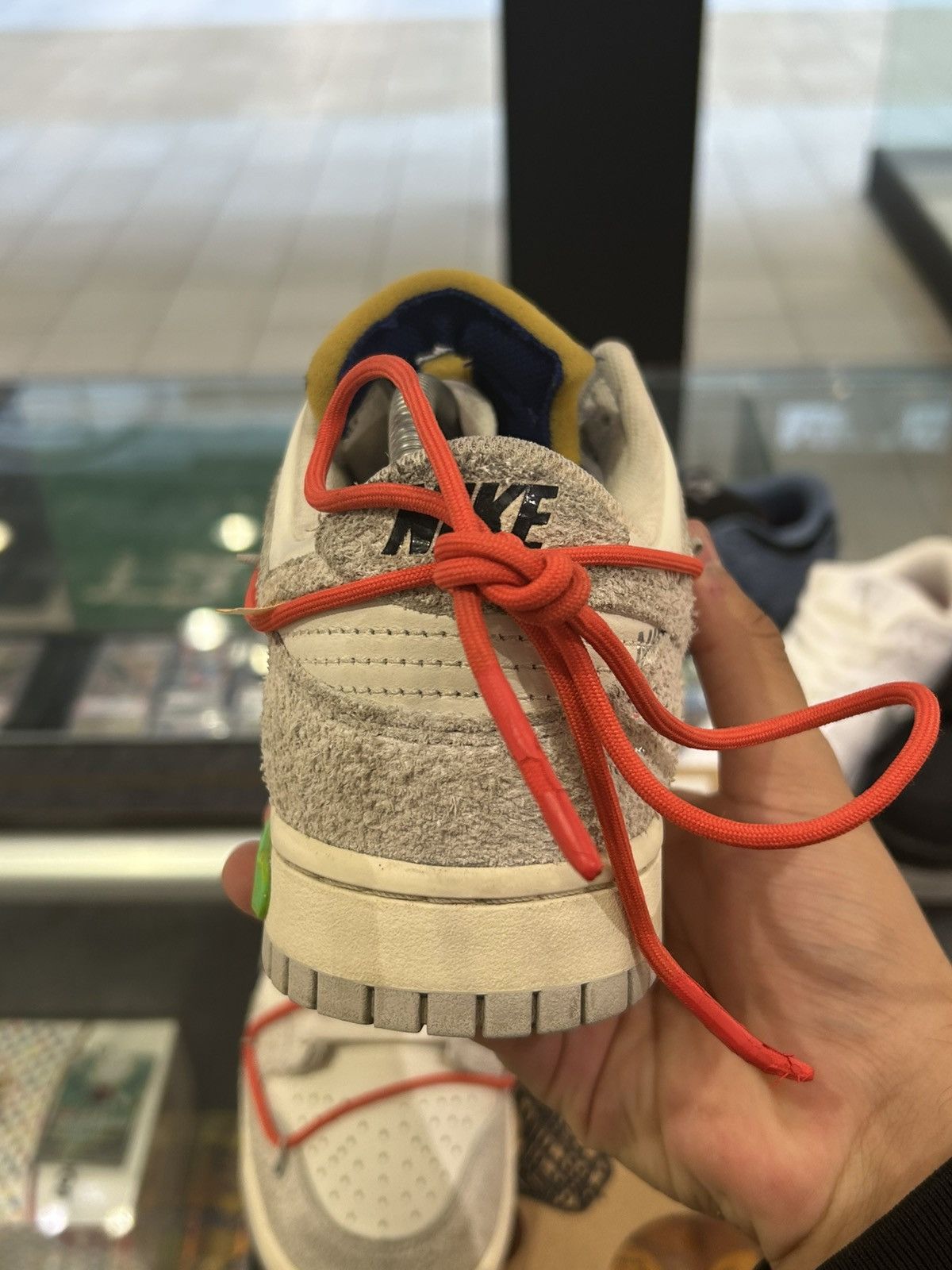 Nike × Off-White Nike dunk low lot 13 Size US 9 / EU 42 - 3 Thumbnail