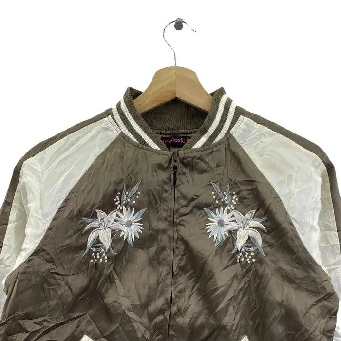 Other Vtg LOVE TOXIC JAPAN Sukajan Floral Embroidery Jacket Size S / US 4 / IT 40 - 2 Thumbnail