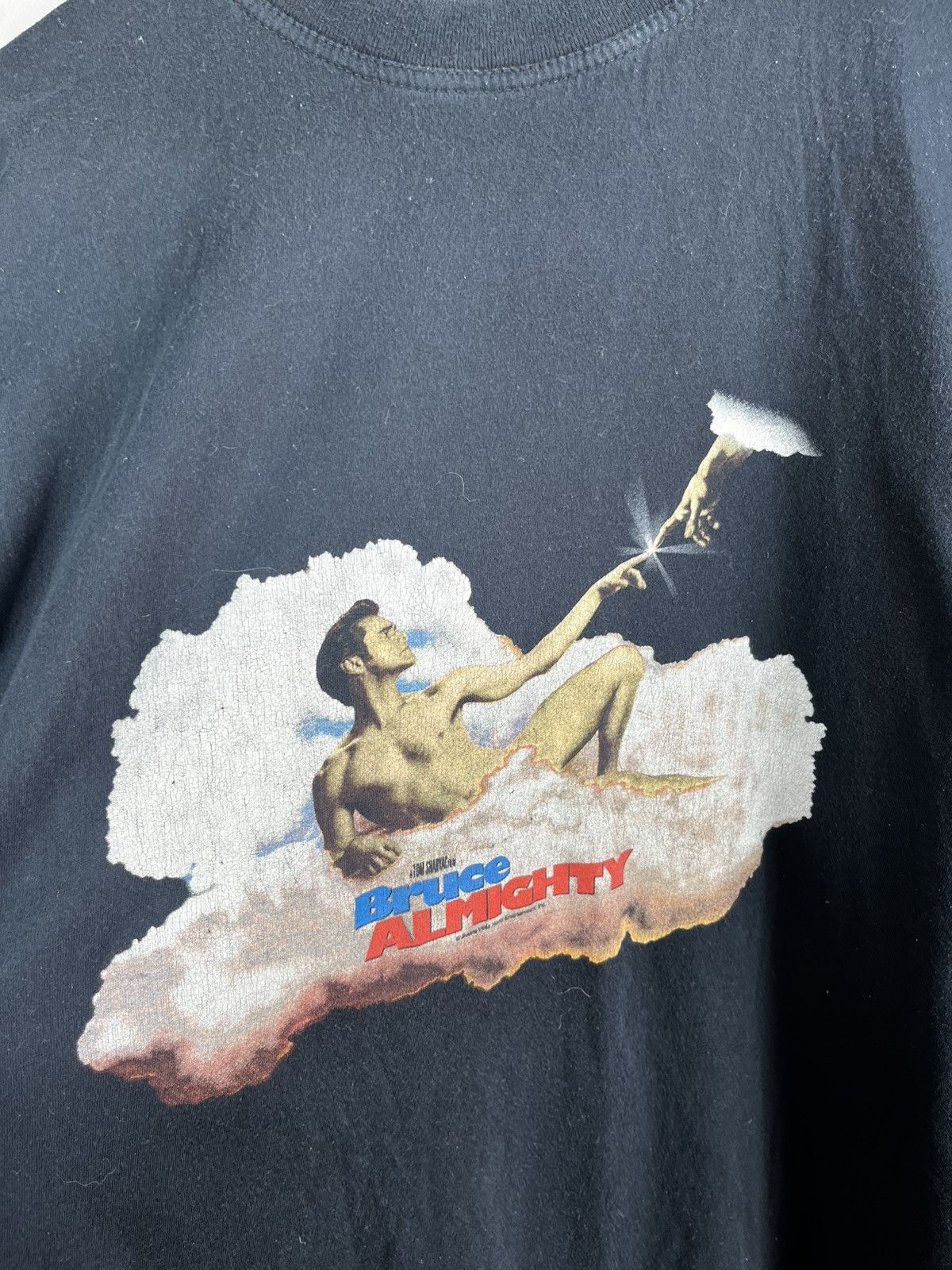 Vintage Vintage Bruce Almighty Movie Promo Shirt 2003 Jim Carrey Size US L / EU 52-54 / 3 - 2 Thumbnail
