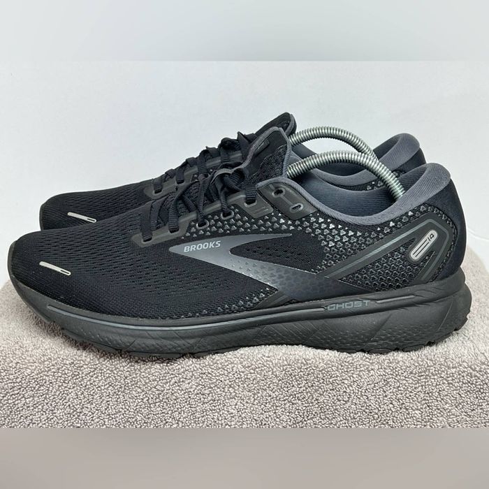 Brooks Brooks Ghost 14 Cushioned Road Shoes, Mens 11.5 Triple Blk