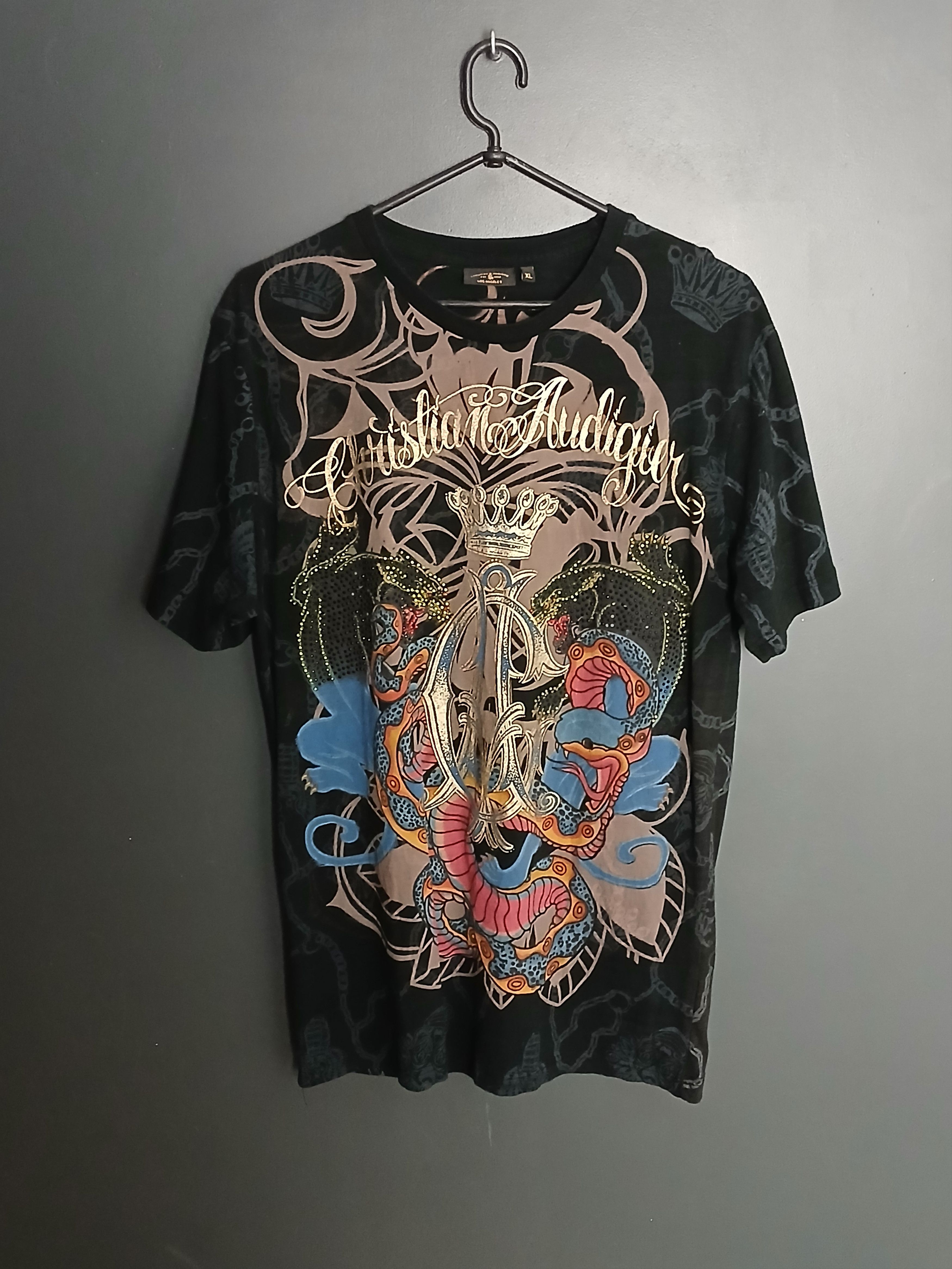 Christian Audigier × Ed Hardy Ed Hardy by Christian Audigier T-Shirt Size US XL / EU 56 / 4 - 1 Thumbnail