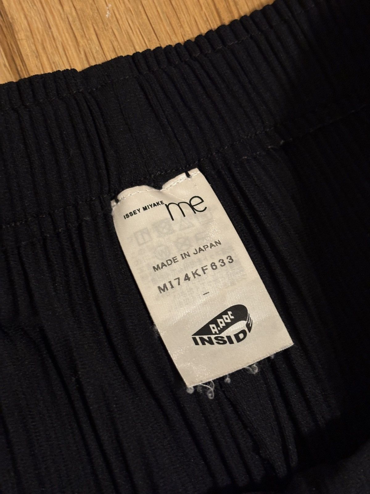 Issey Miyake × Pleats Please Issey Miyake Issey Miyake Me A.P.O.C Inside Pleated Pants Size 27" / US 4 / IT 40 - 4 Thumbnail