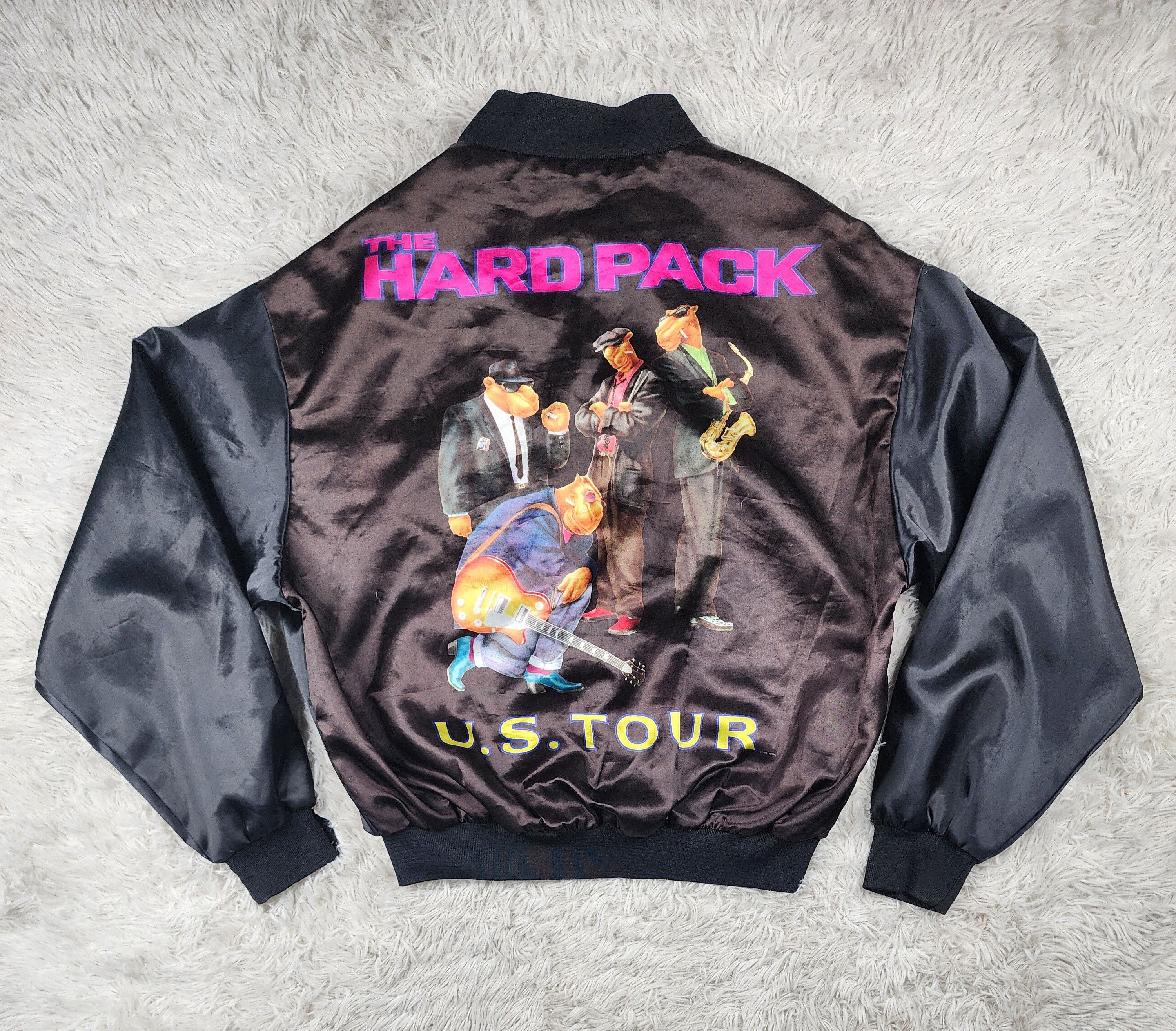 Swingster Vintage The Hard Pack U.S. Tour bomber jacket Size L Size US L / EU 52-54 / 3 - 6 Thumbnail