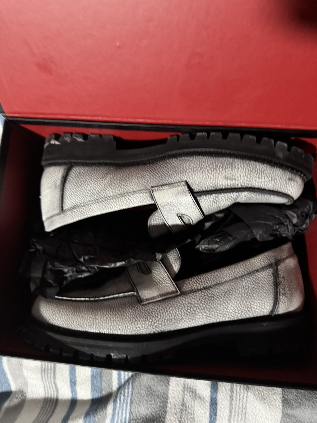 Fugazi Fugazi Penny Loafers Size US 13 / EU 46 - 2 Thumbnail