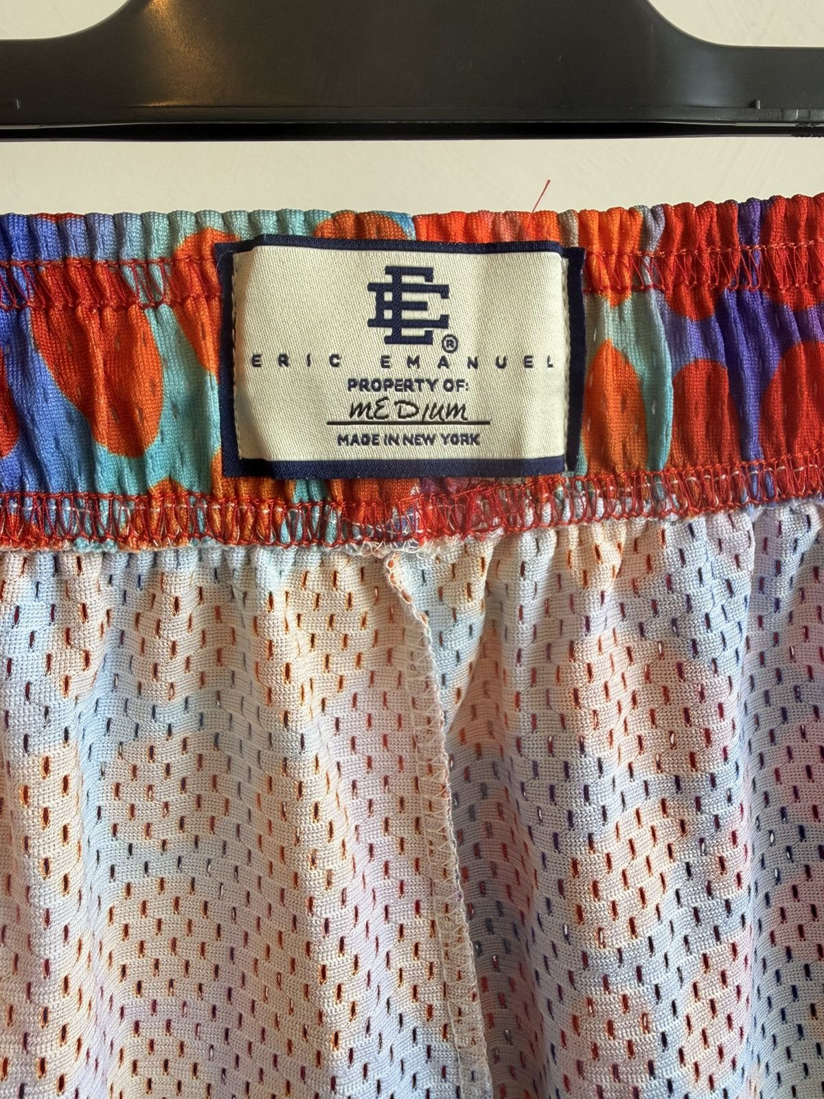 Eric Emanuel Eric Emanuel EE Polka Dots Multicolor Mesh Shorts Size M Size US 31 - 6 Thumbnail