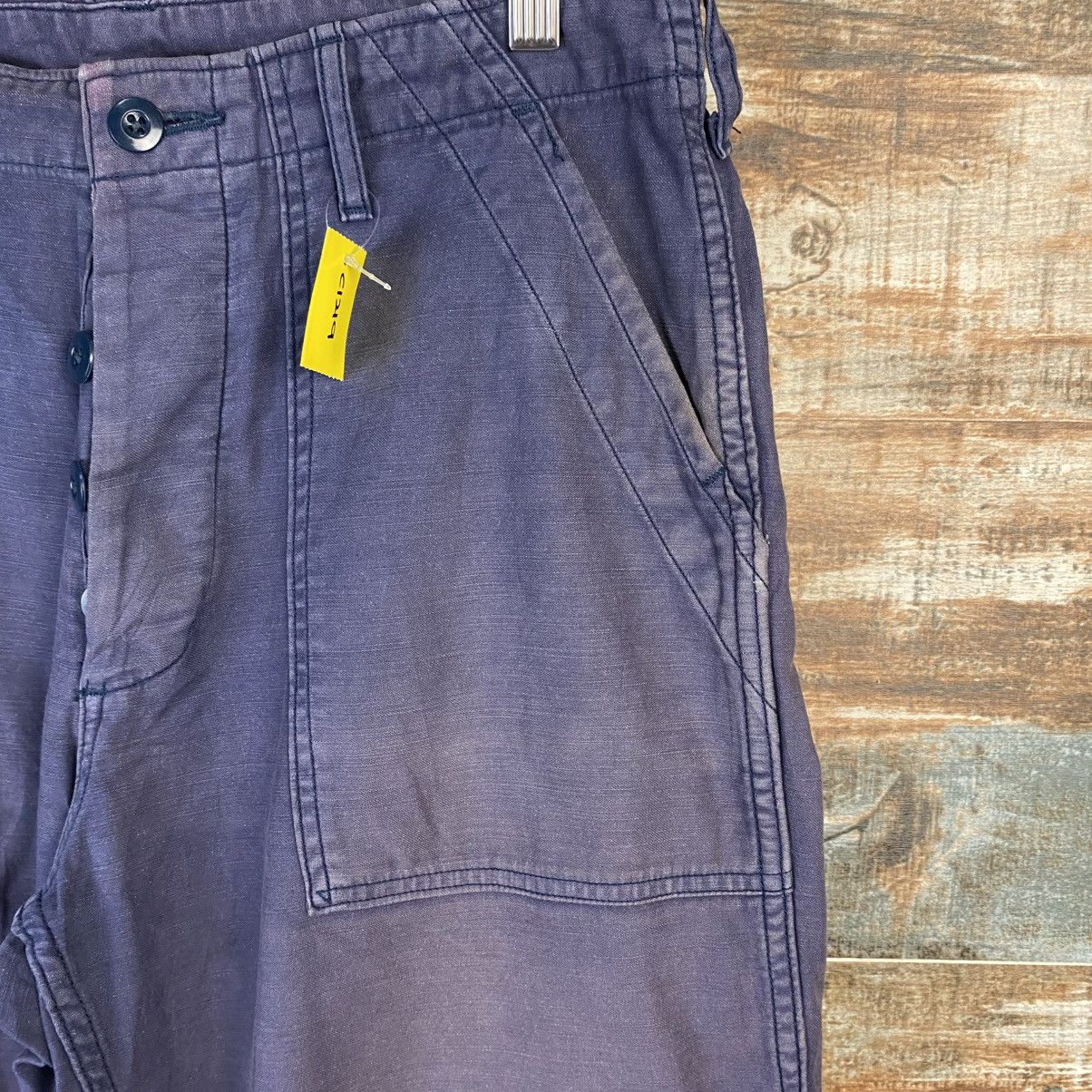 Japanese Brand DL Journal Standard made in japan Purple Casual Pants #C1219 Size US 30 / EU 46 - 8 Thumbnail