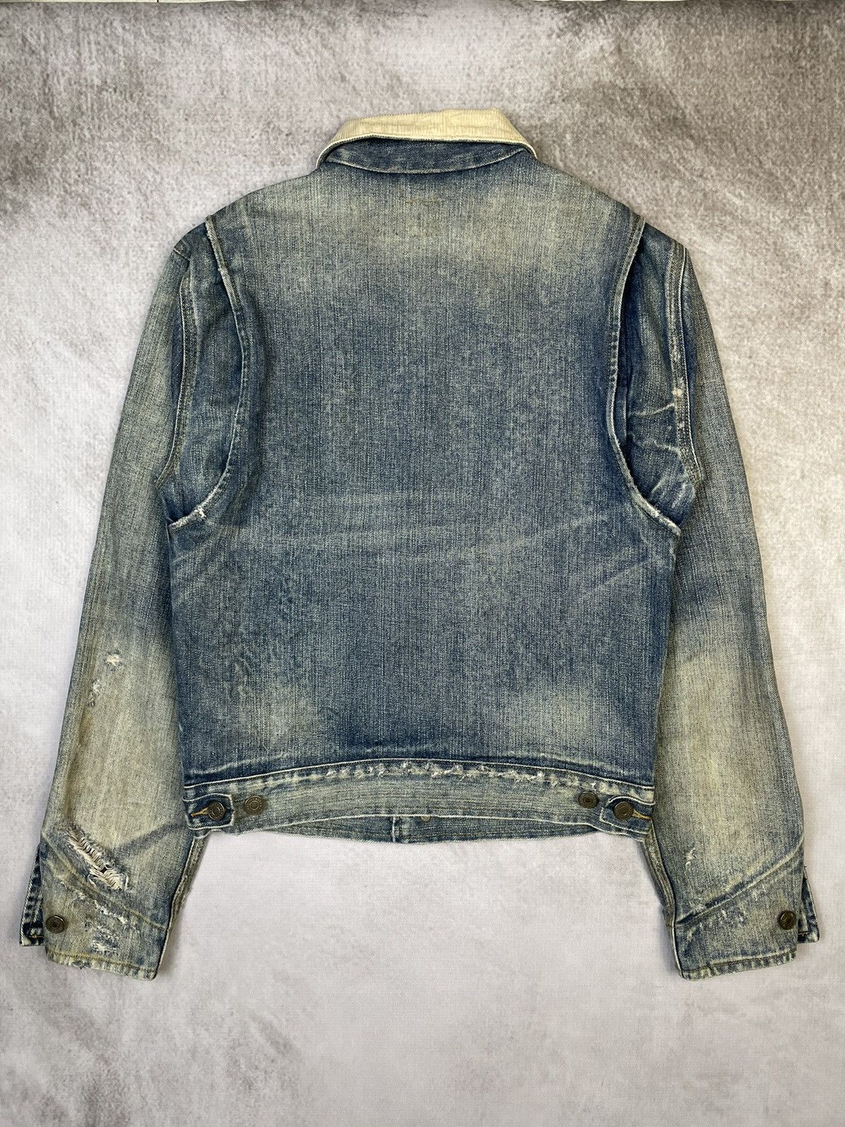 Polo Ralph Lauren SS14 Polo Ralph Lauren Rustic Denim Ranch Jacket Size US XS / EU 42 / 0 - 12 Thumbnail