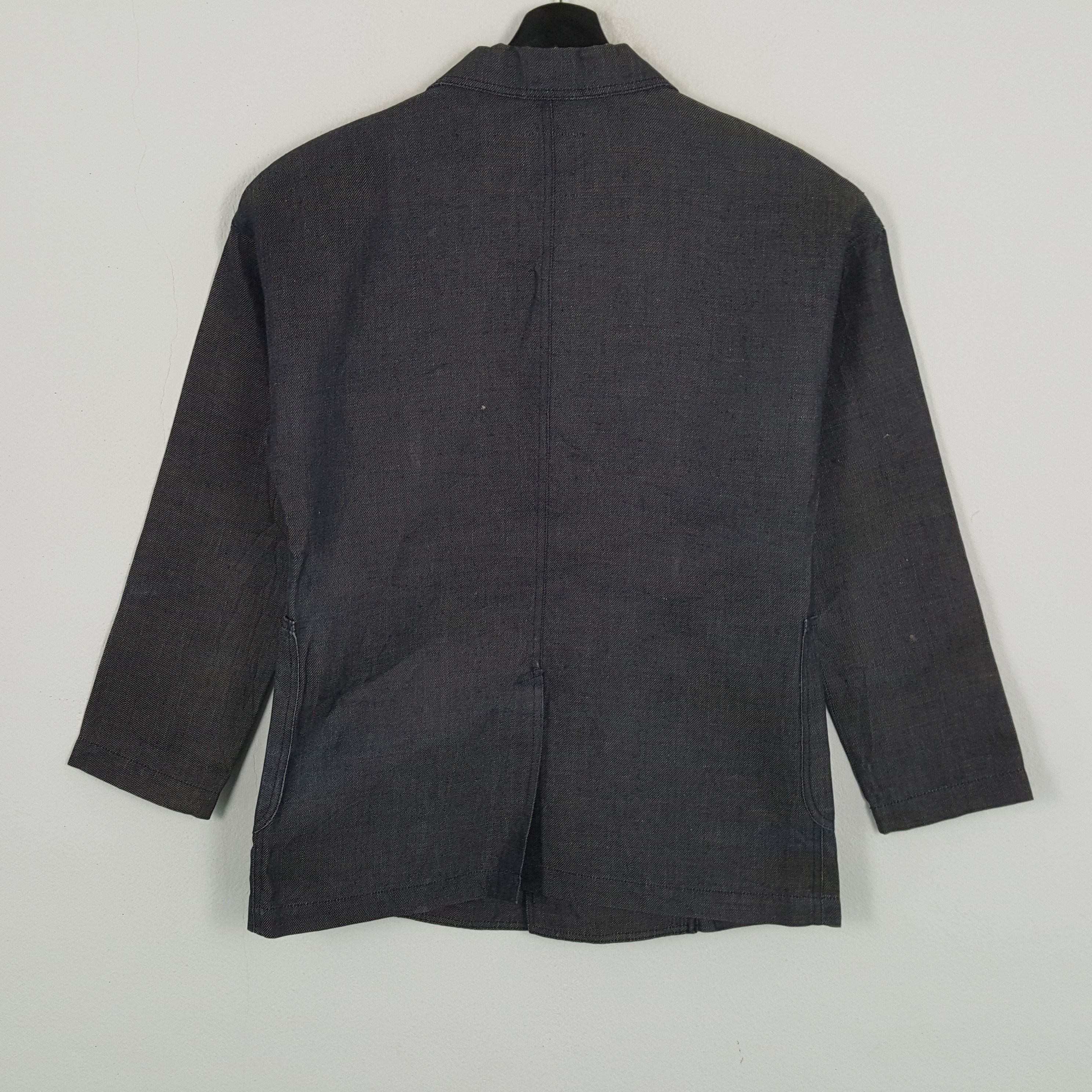 Issey Miyake × Japanese Brand × Vintage PLANTATION Japanese Designer Brand ISSEY MIYAKE Blazer Size 38S - 3 Thumbnail