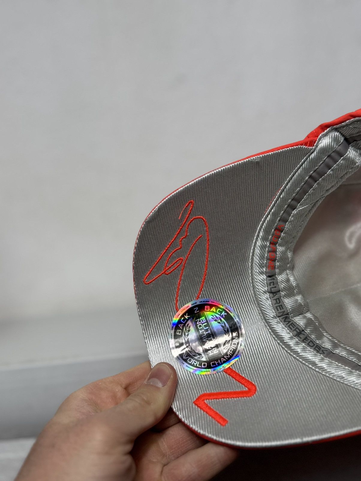 Mercedes-Benz Vodafone Mclaren Mercedes Benz Racing Cap Vintage Size ONE SIZE - 6 Thumbnail