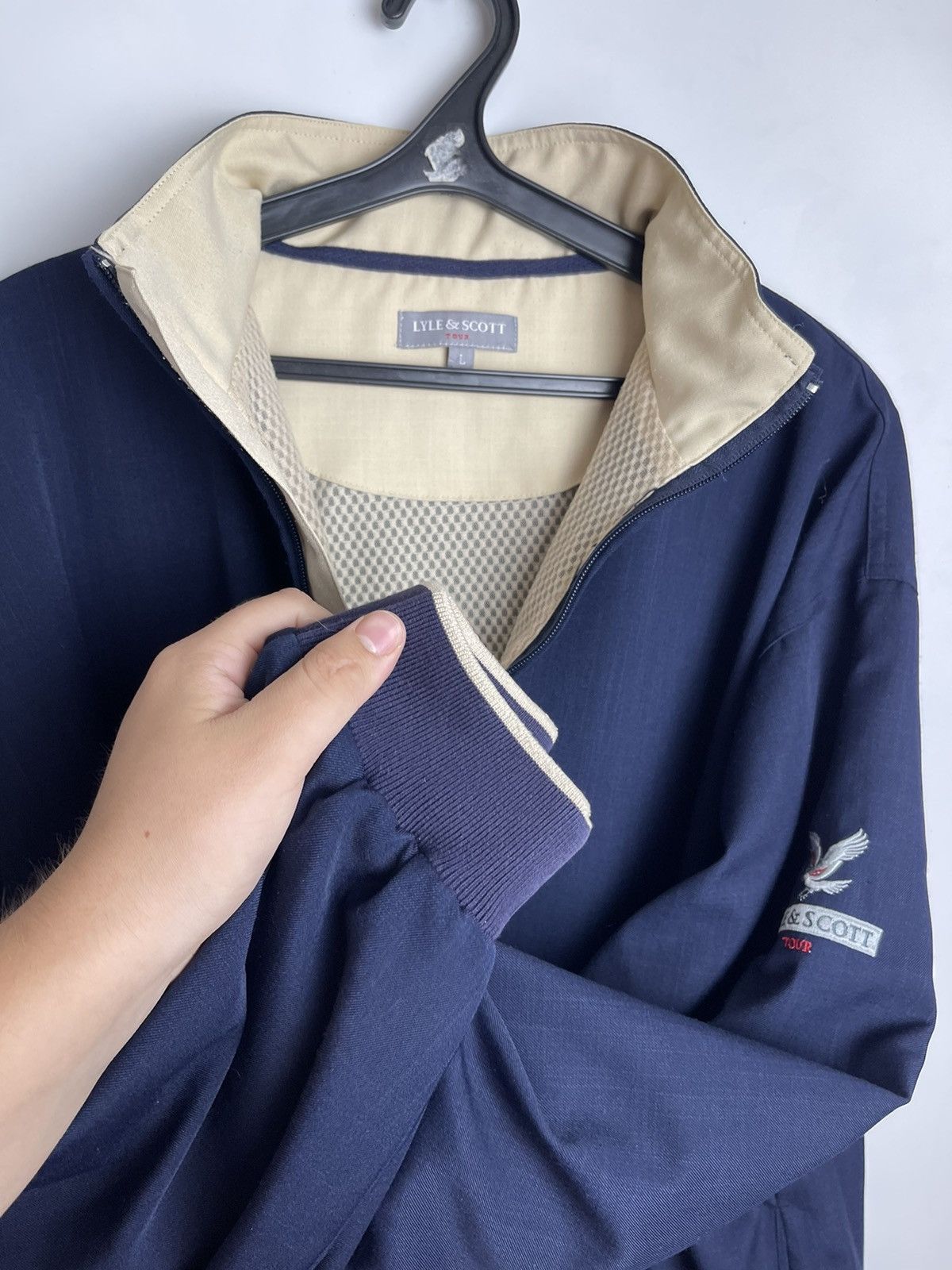 Lyle & Scott × Vintage Vintage Lyle Scott Jacket Tour Size US L / EU 52-54 / 3 - 7 Thumbnail