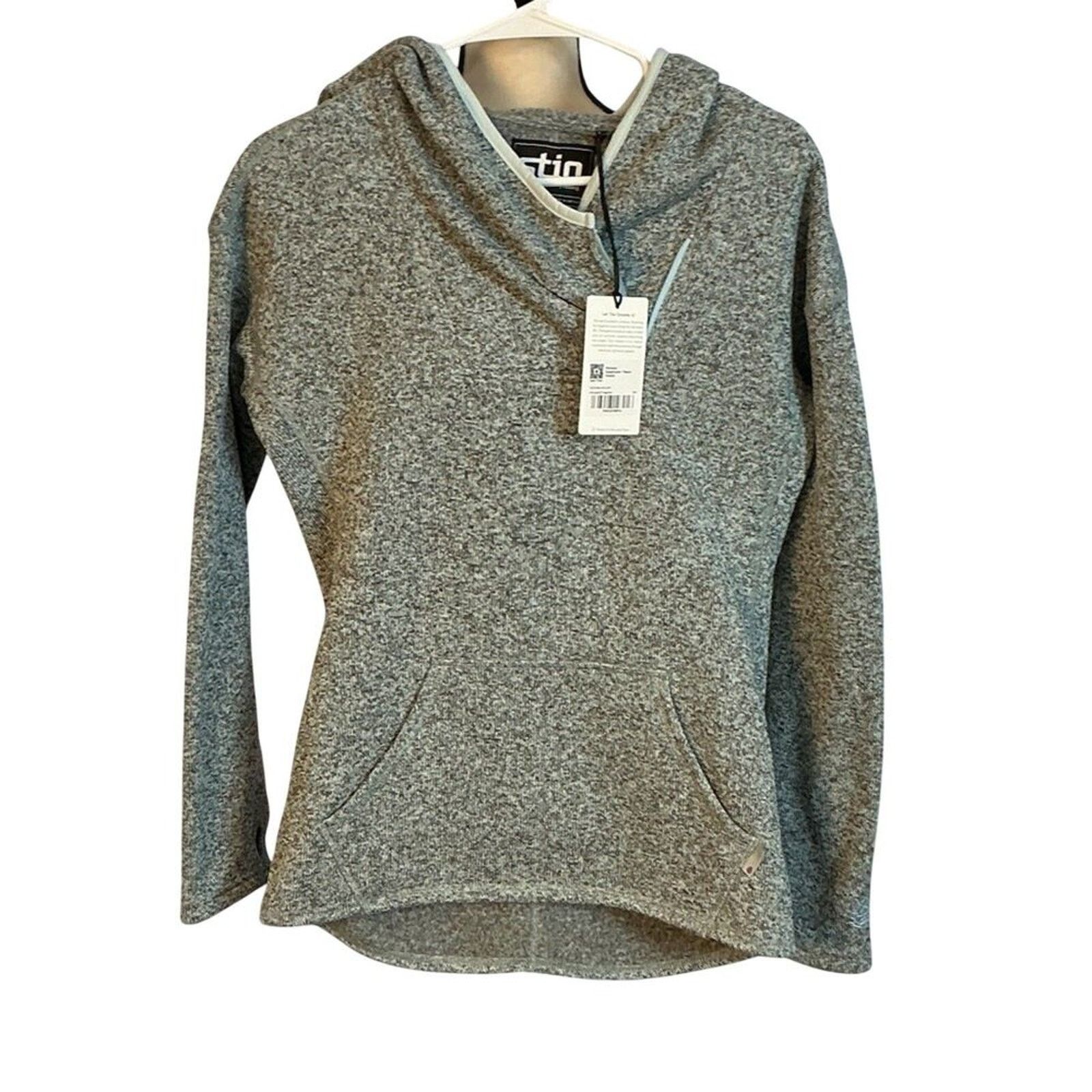 Stio Stio Womens Gray Hoodie NWT Jackson Hole Wyoming Small Size S / US 4 / IT 40 - 1 Thumbnail