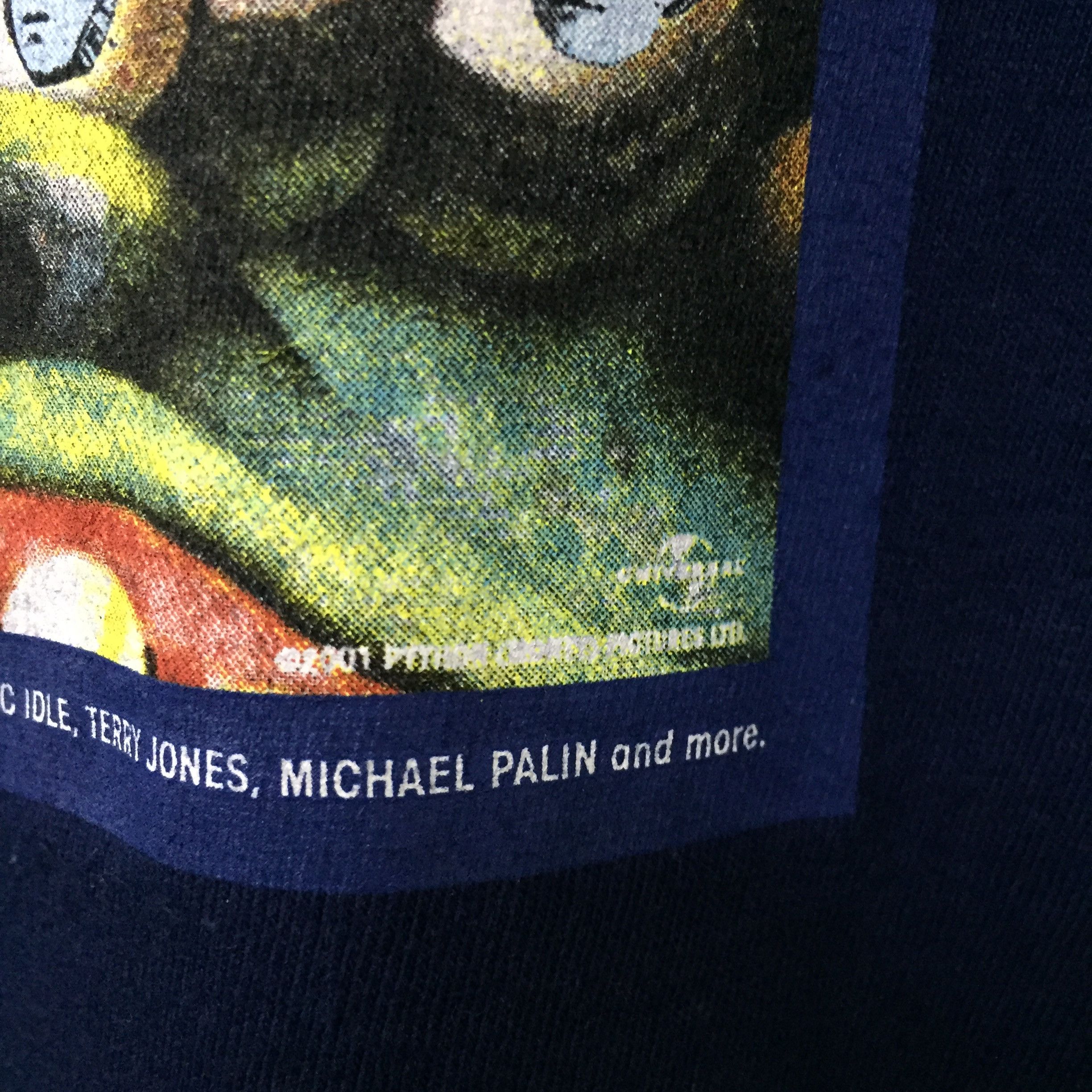 Vintage VINTAGE 00s MONTY PYTHONS AND THE HOLY GRAIL COMEDY TSHIRT Size US M / EU 48-50 / 2 - 8 Thumbnail